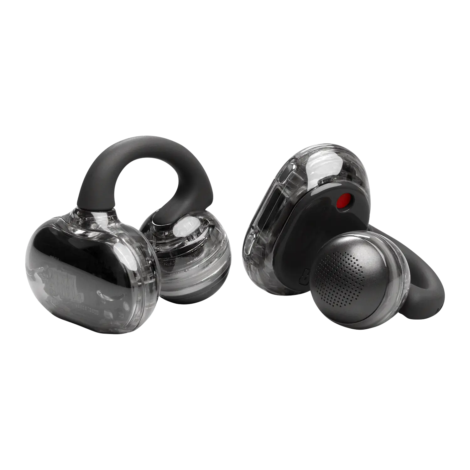 JBL Soundgear Clips Open-Ear Headphones, Ghost Black - Worldshop