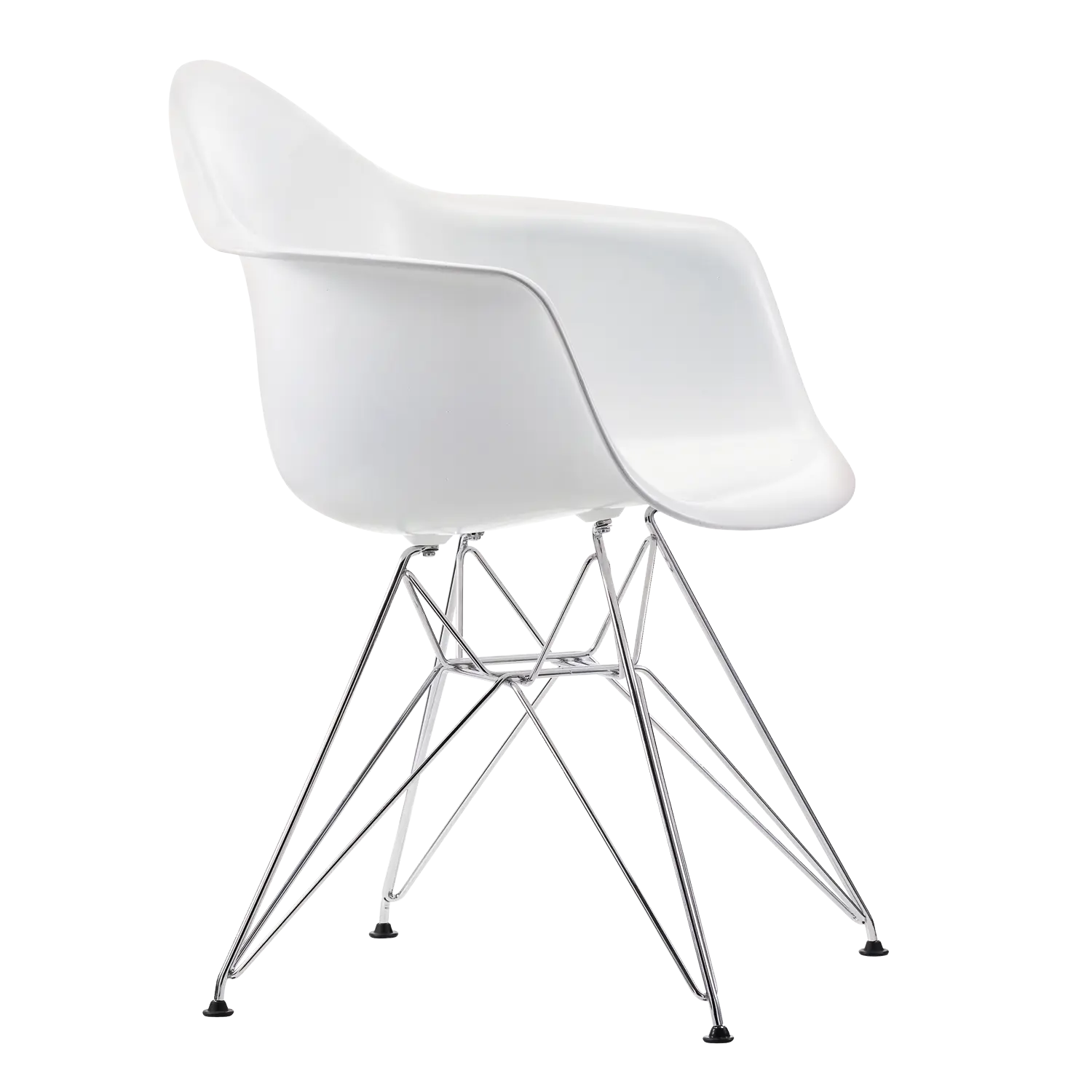 Vitra Eames Plastic Armchair DAR chair, white - Worldshop
