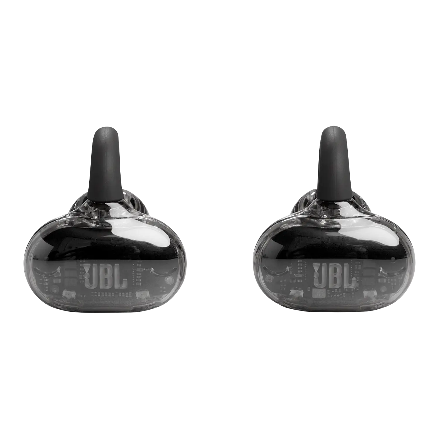 JBL Soundgear Clips Open-Ear Headphones, Ghost Black - Worldshop