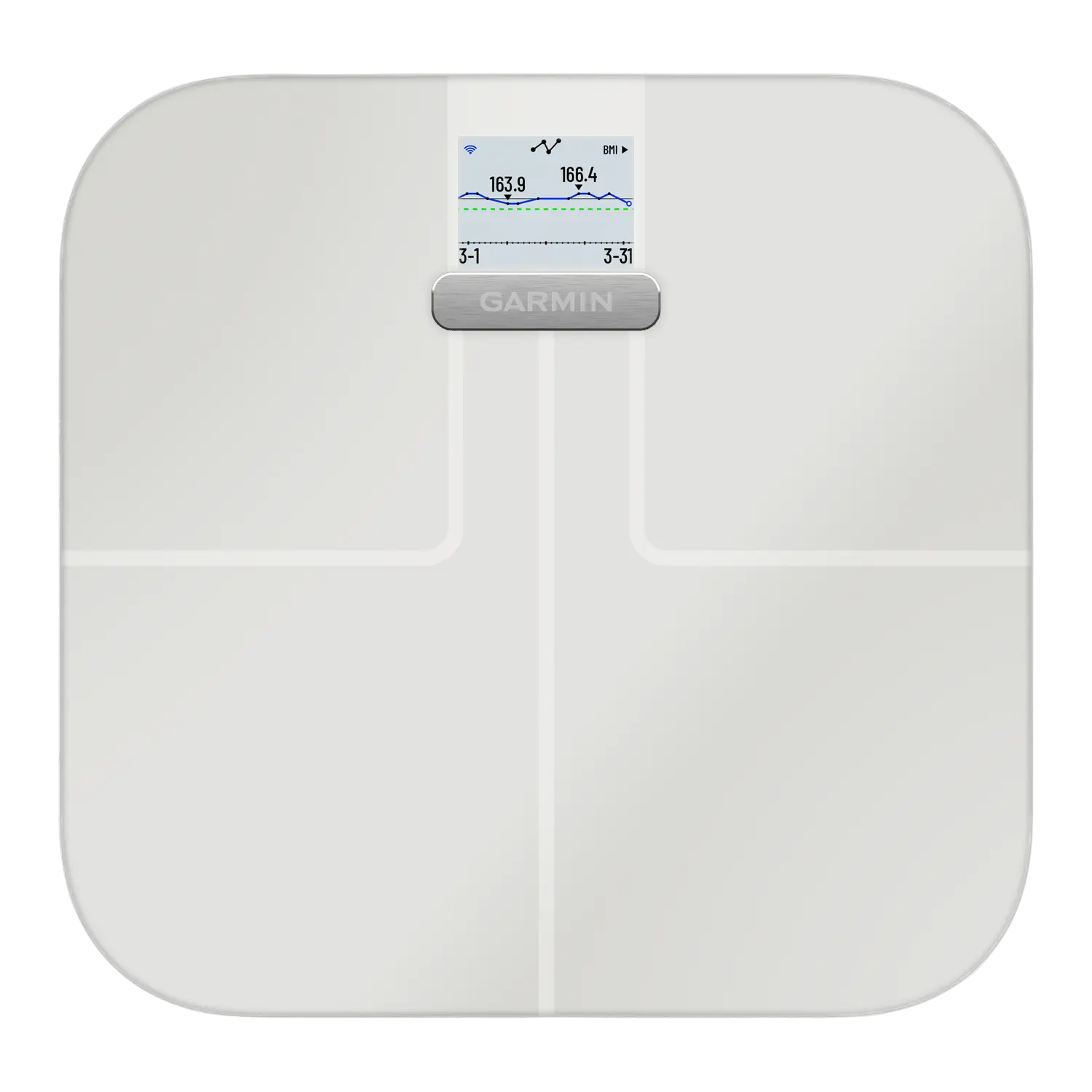 【美品】GARMIN Index S2 体組成計 ホワイト スマートスケール Garmin Index™ S2 Smart Scale, White - Worldshop