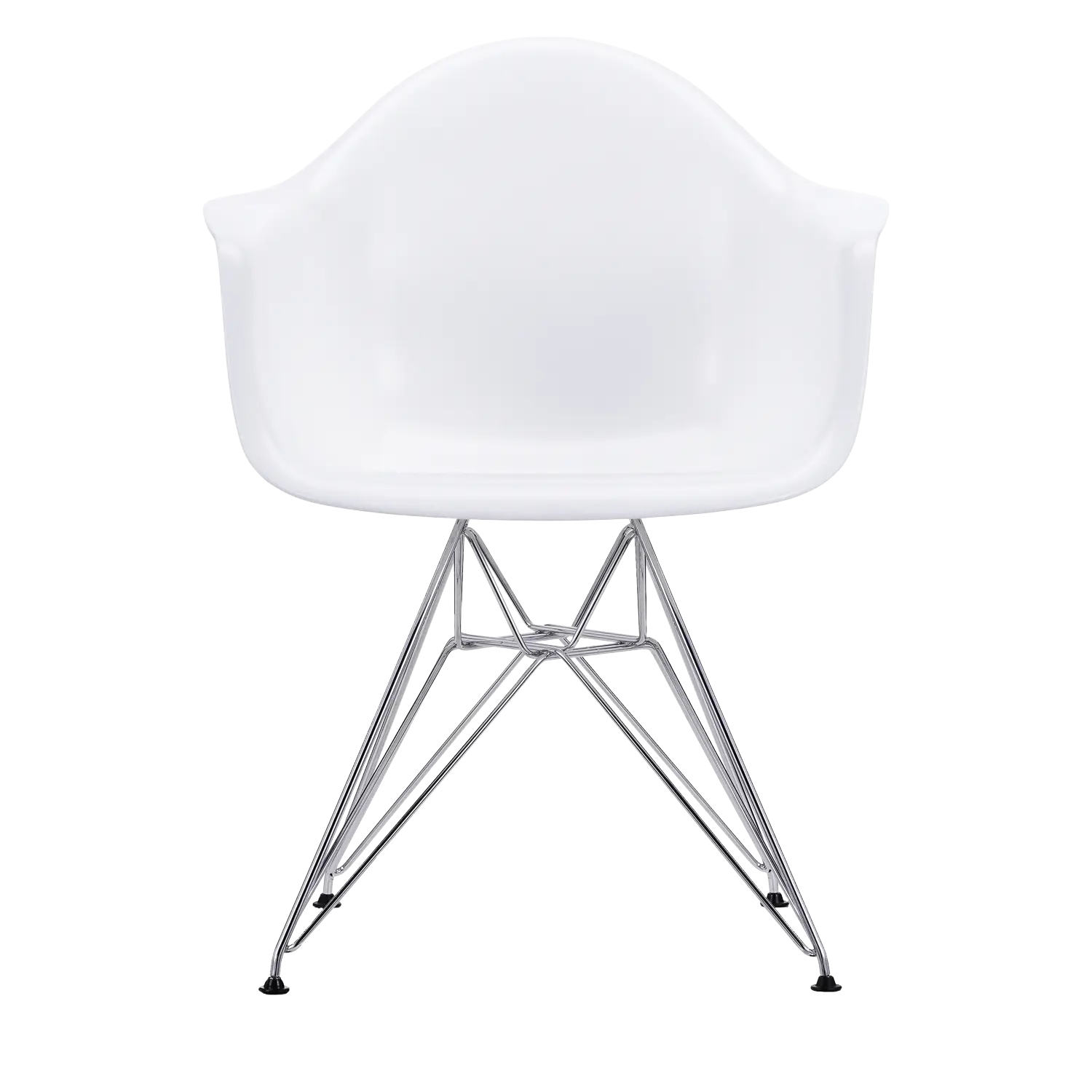 Vitra Eames Plastic Armchair DAR chair, white - Worldshop