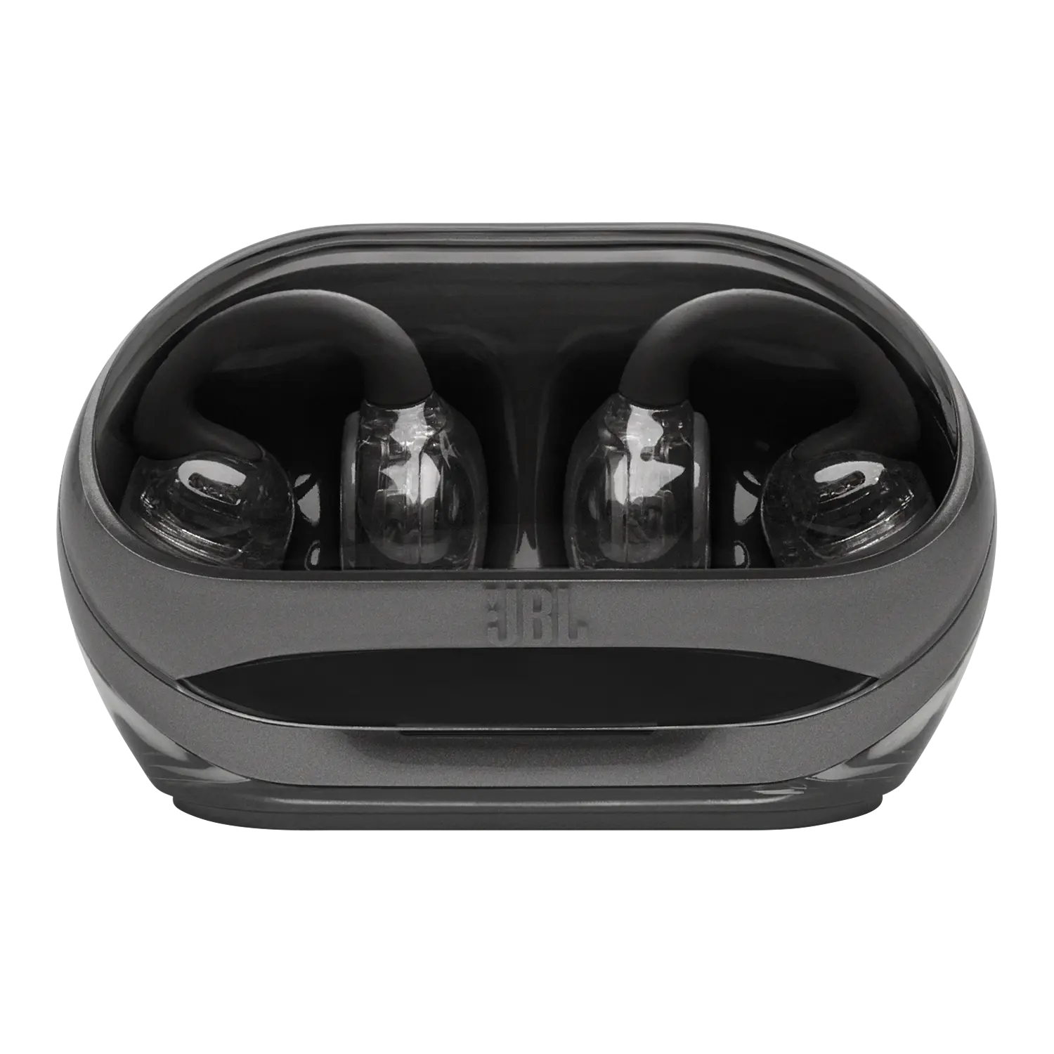 JBL Soundgear Clips Open-Ear Headphones, Ghost Black - Worldshop
