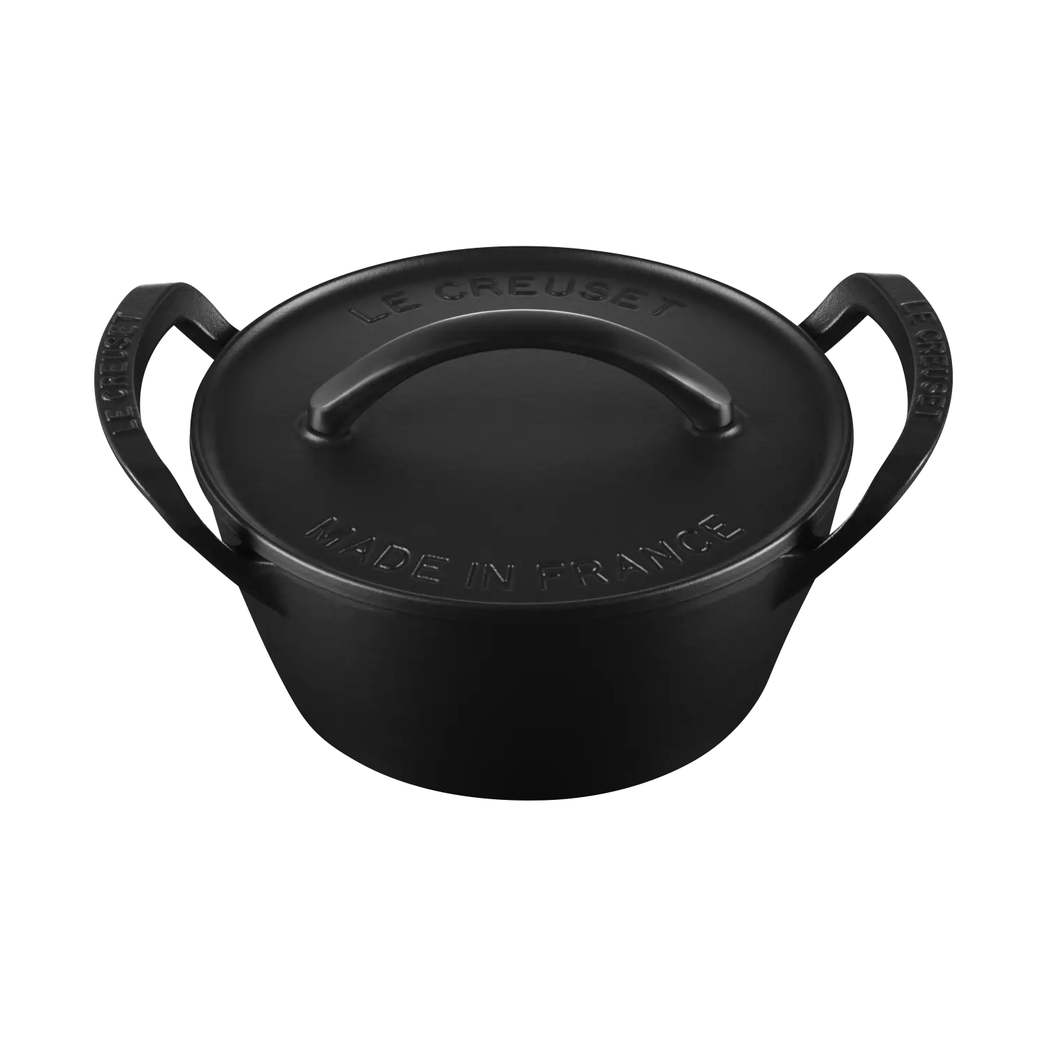 Le Creuset BBQ Outdoor Round Skillet, 25 cm, Black - Worldshop