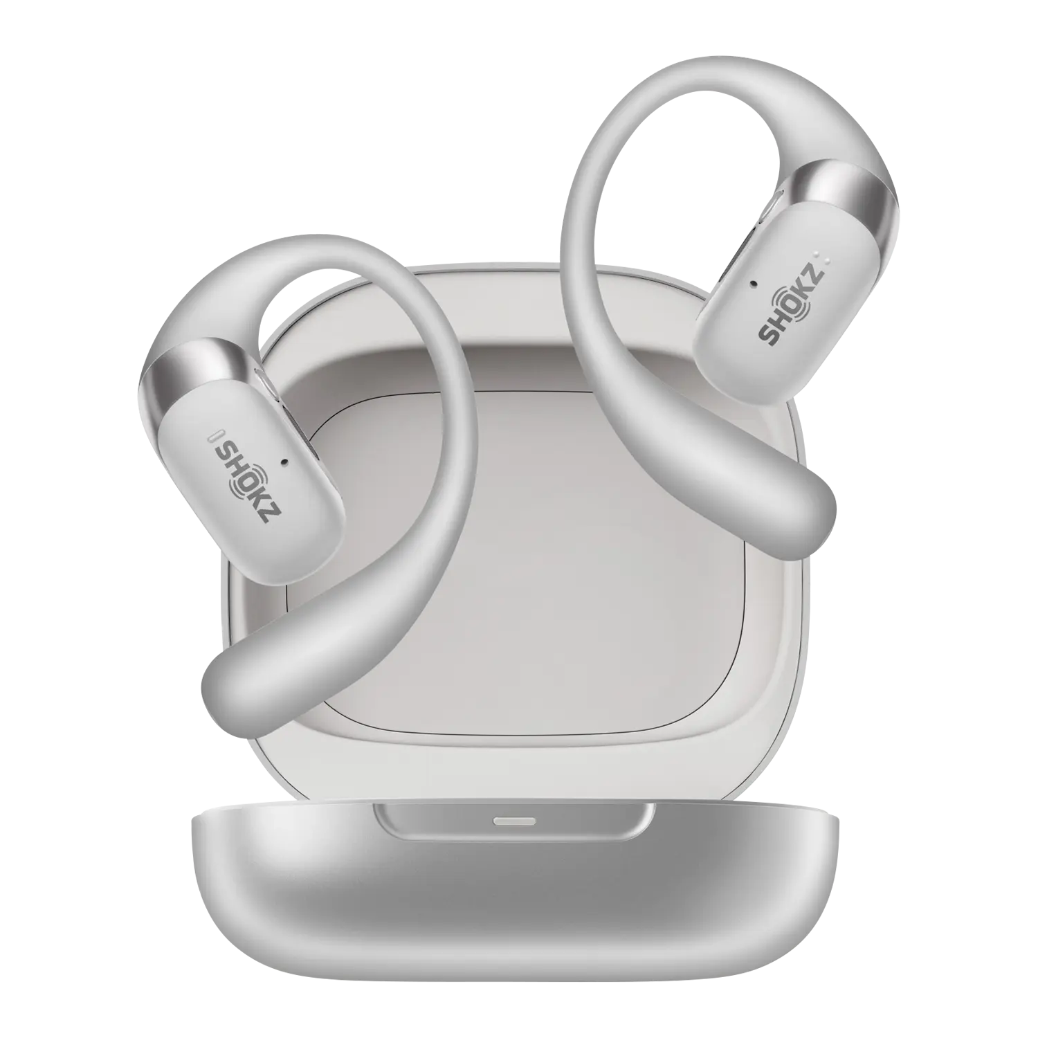 Shokz OpenFit 2+ True Wireless Earbuds, Grey - Worldshop