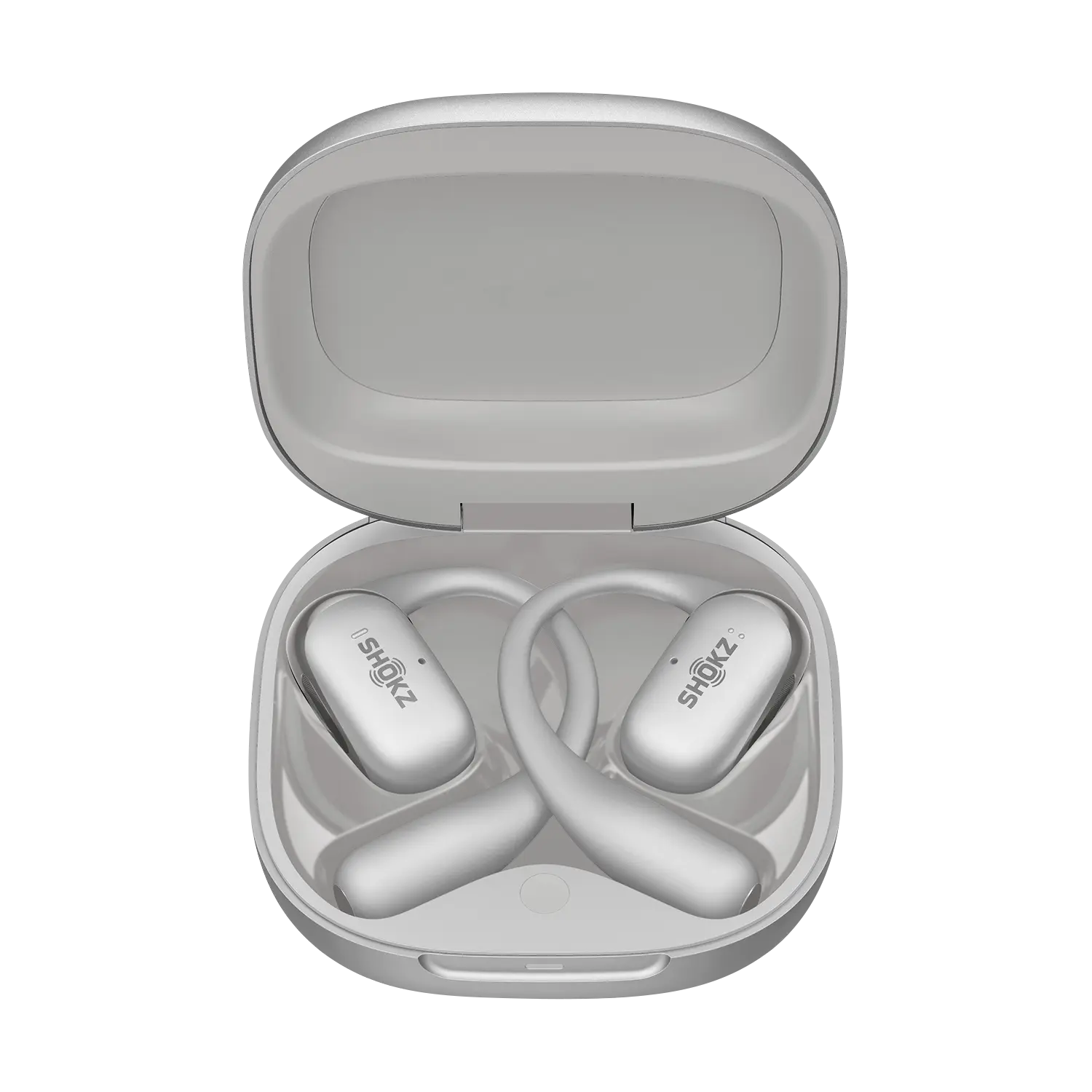 Shokz OpenFit 2+ True Wireless Earbuds, Grey - Worldshop