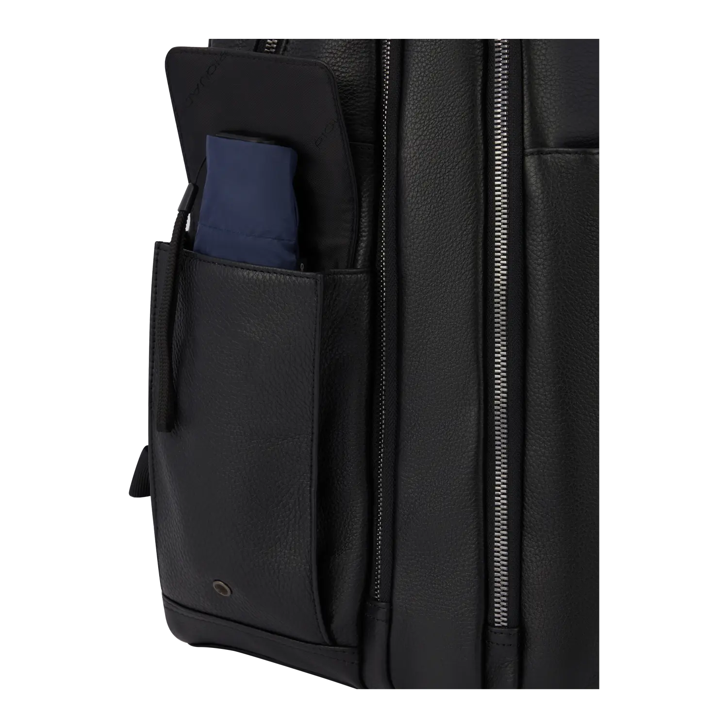 Piquadro Large Laptop Backpack, Black - Worldshop
