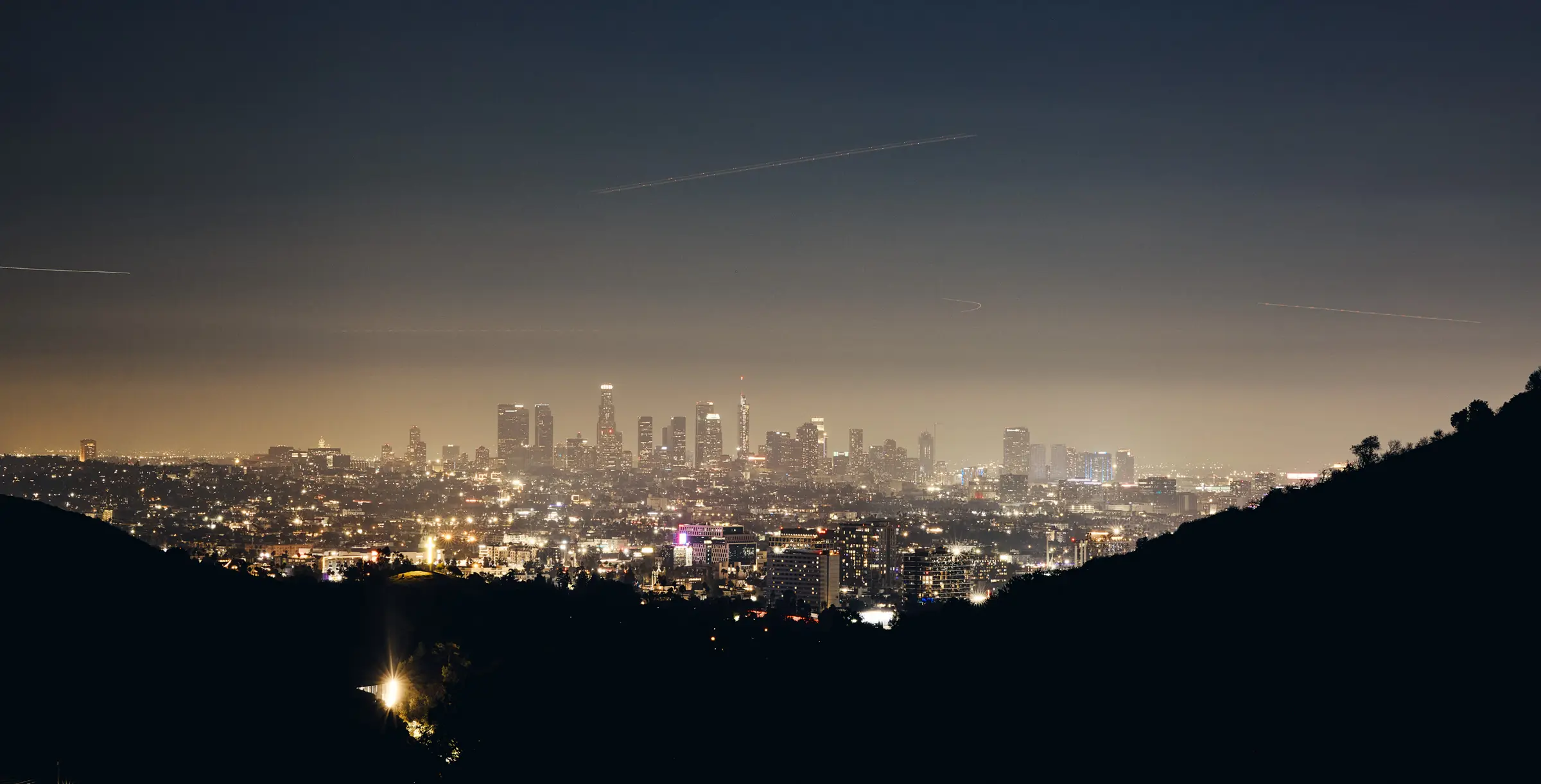 Los Angeles Skyline at Night