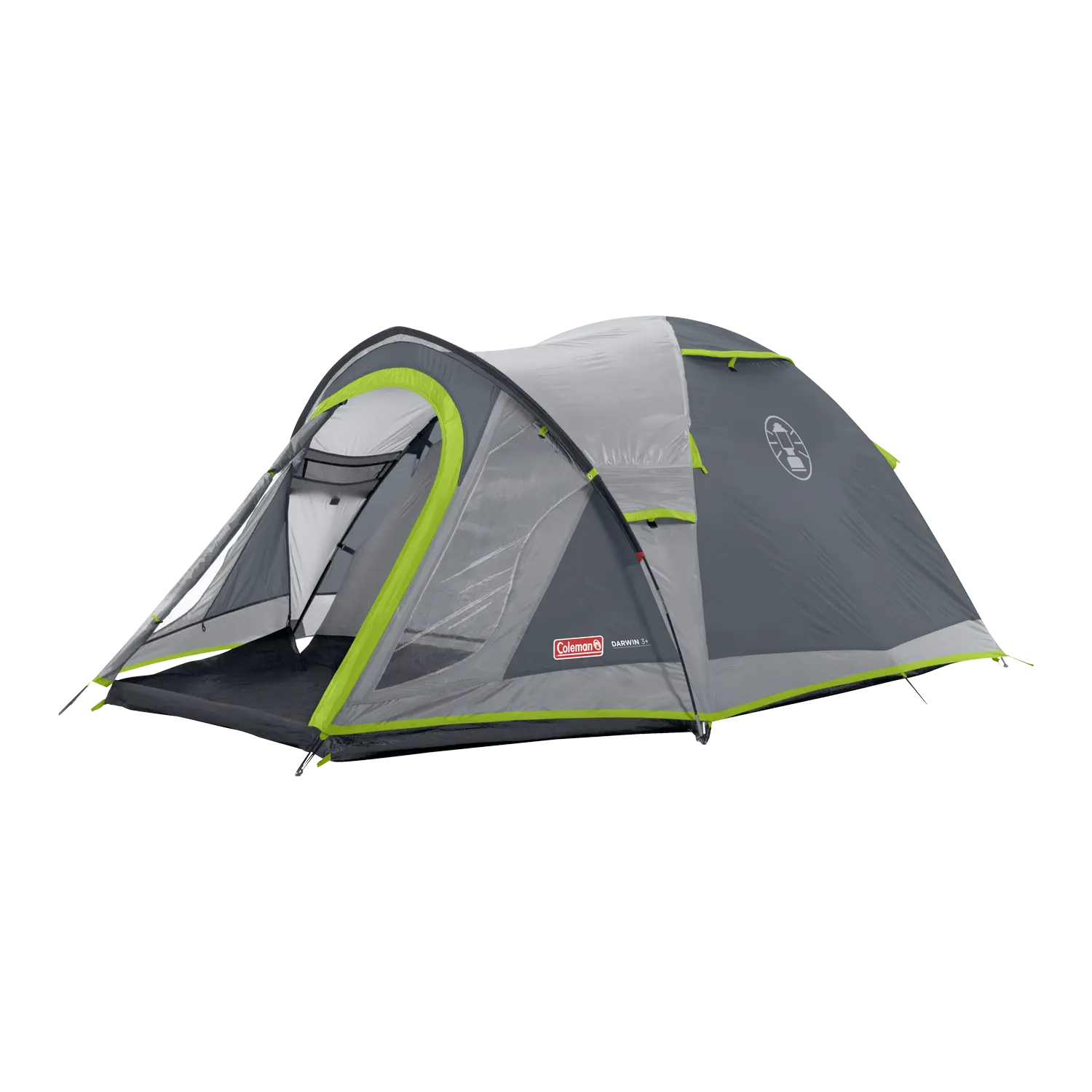 Coleman® Darwin 3 Plus Dome Tent, Grey/Green - Worldshop