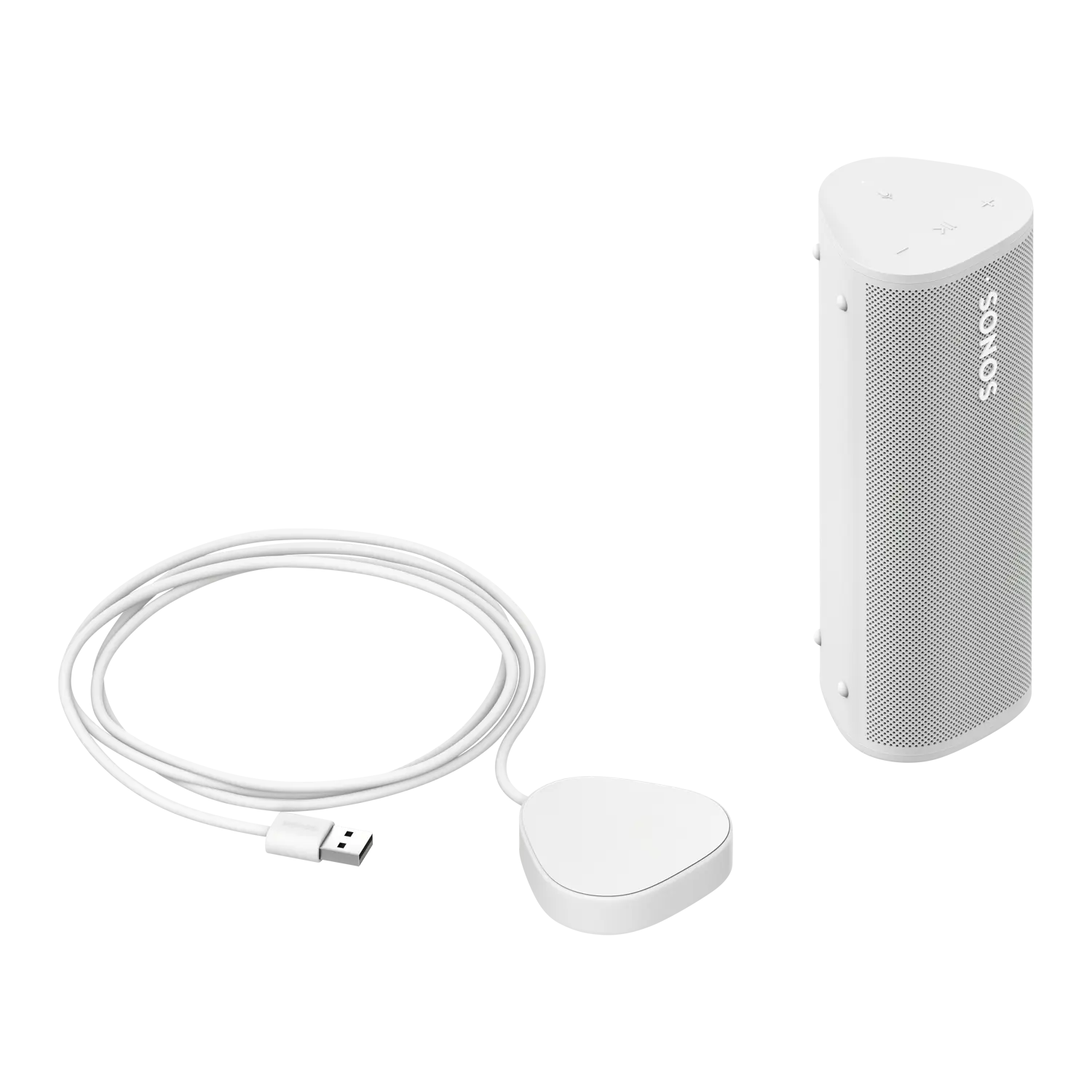 Sonos Roam 2 Bluetooth® Speaker, White - Worldshop