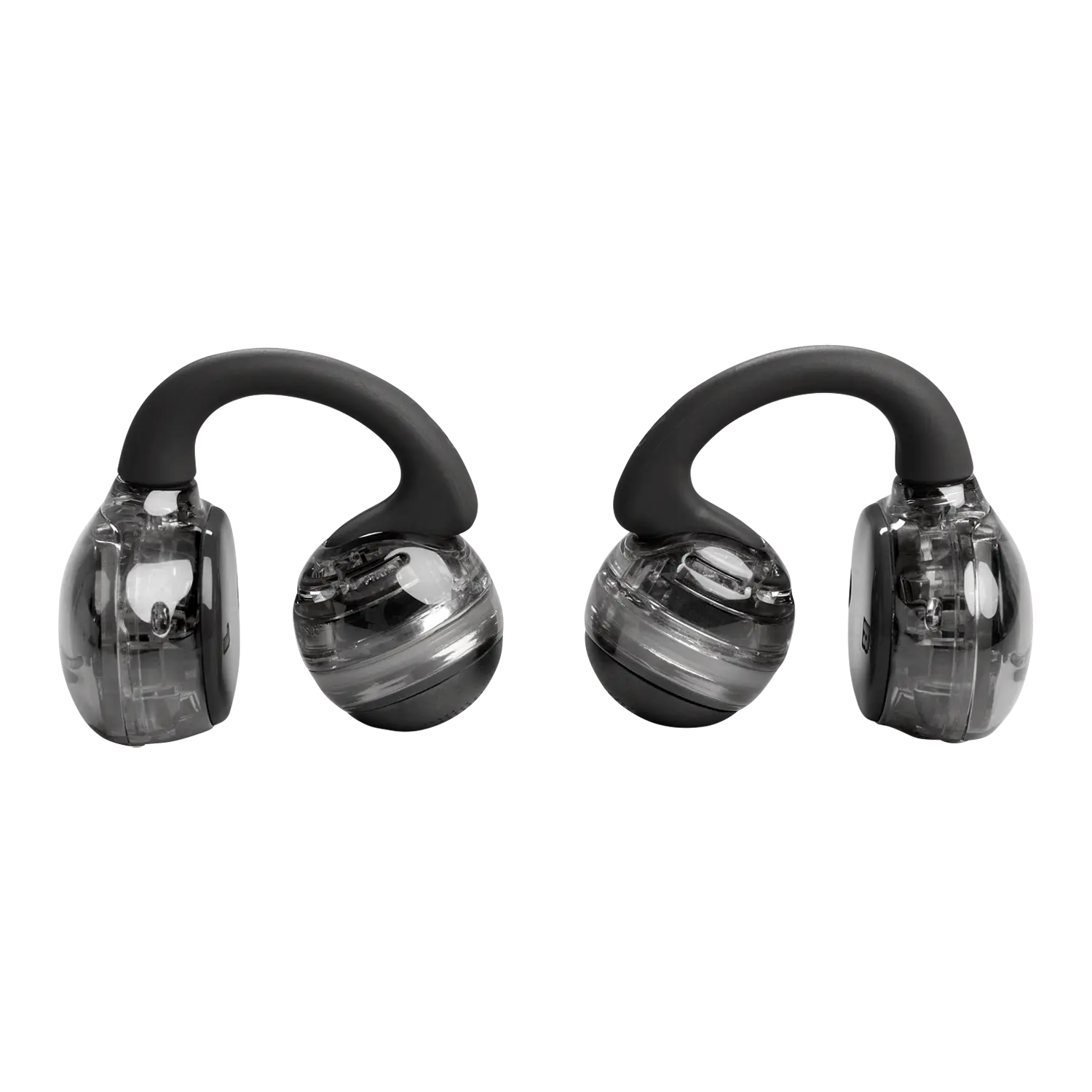 JBL Soundgear Clips Open-Ear Headphones, Ghost Black - Worldshop