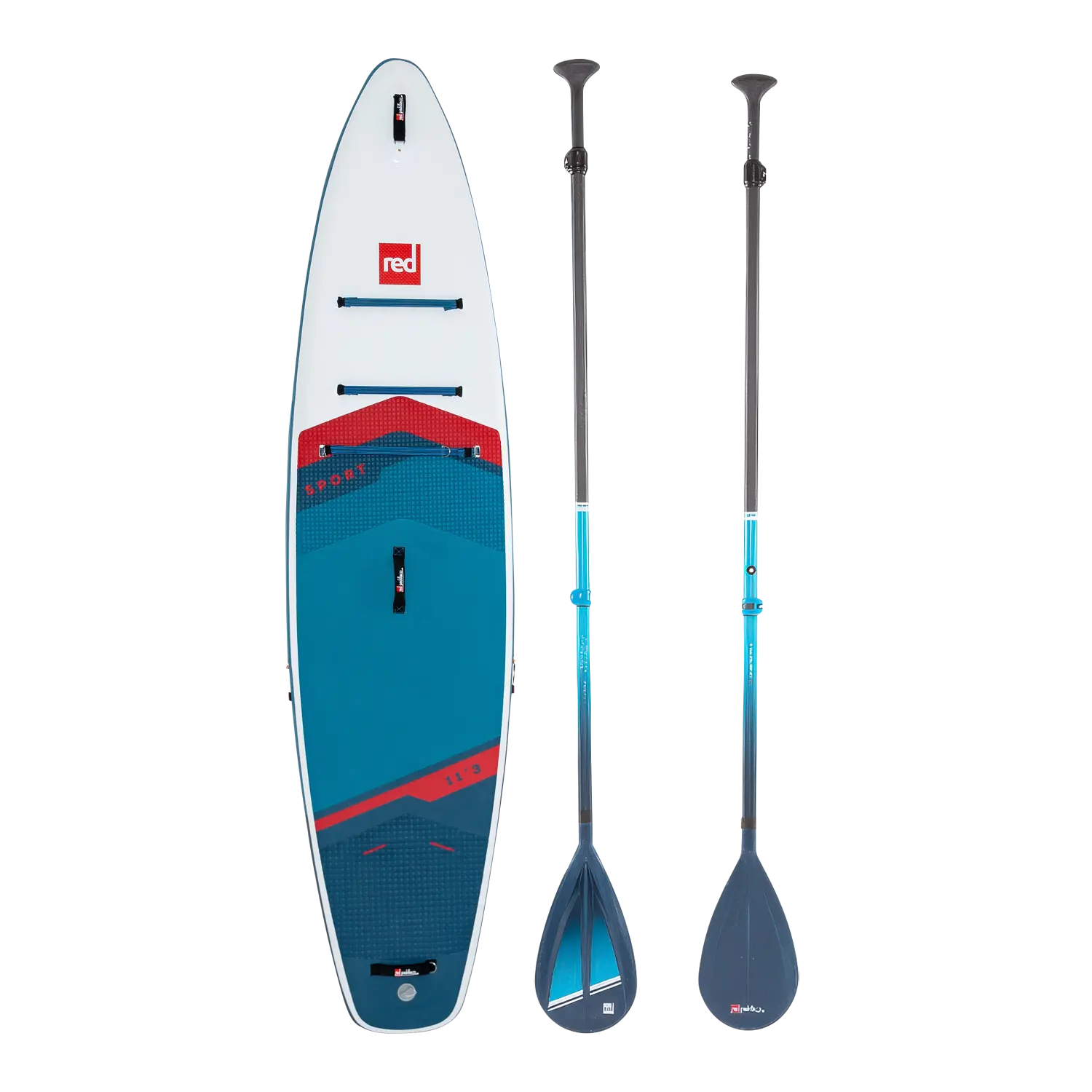 Red Paddle Co SPORT+ 11'3″ MSL® Adventure-Serie SUP Board Set