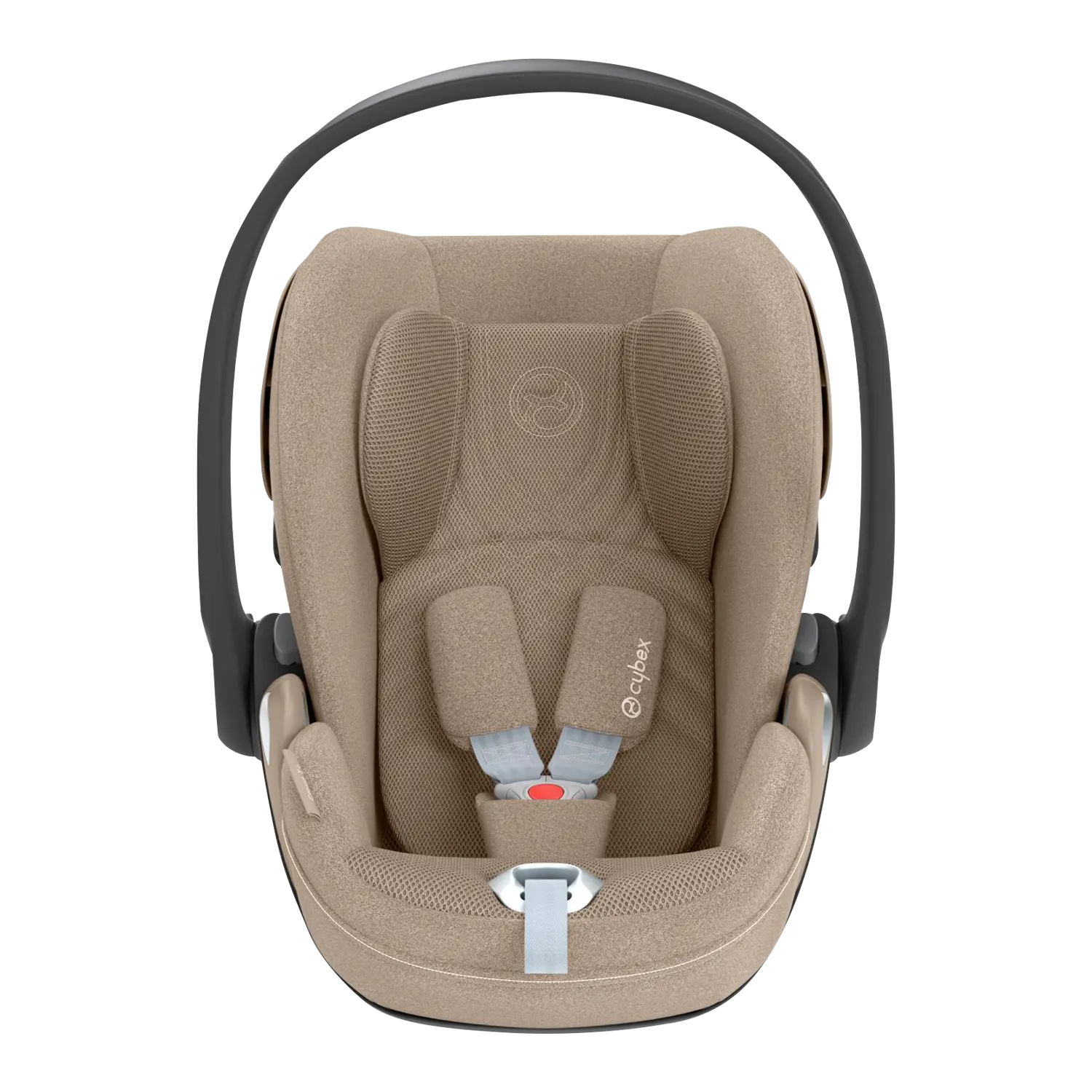 CYBEX Cloud T i-Size Plus Infant Car Seat, Cozy Beige / Beige