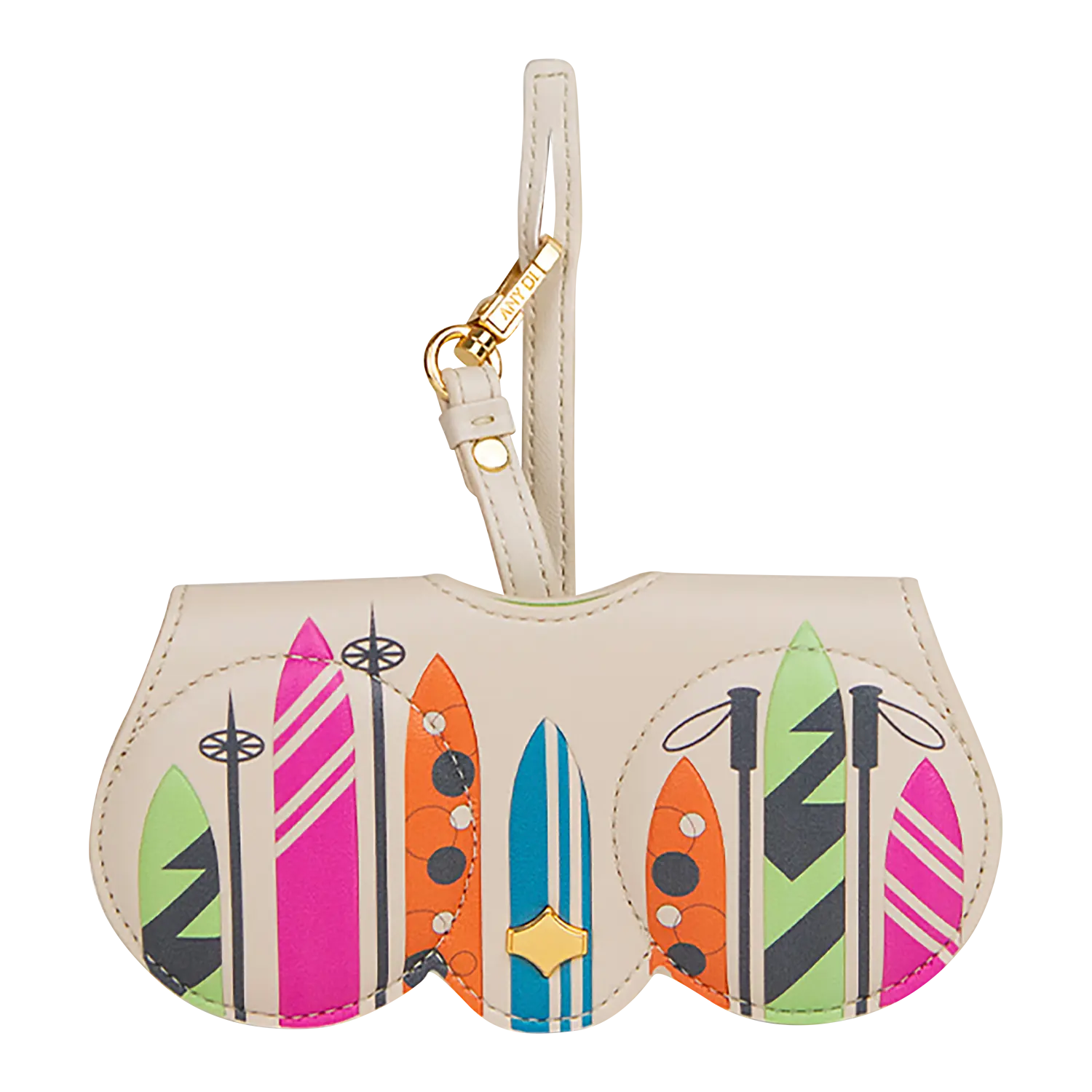 ANY DI SunCover Ski Glasses Case, Beige - Worldshop