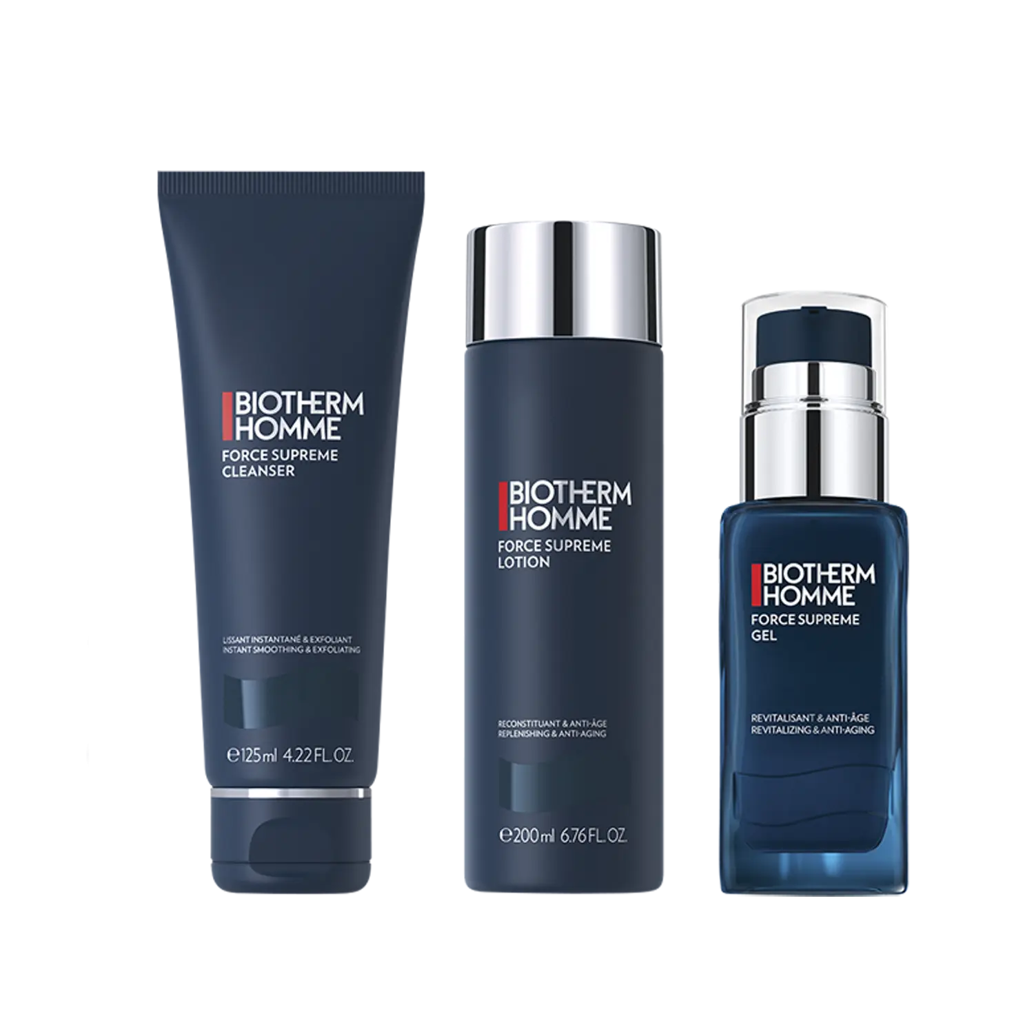 takeshi専用BIOTHERM HOMME フォース スプリーム 3 セット Biotherm Force Supreme Men's Skincare Set - Worldshop