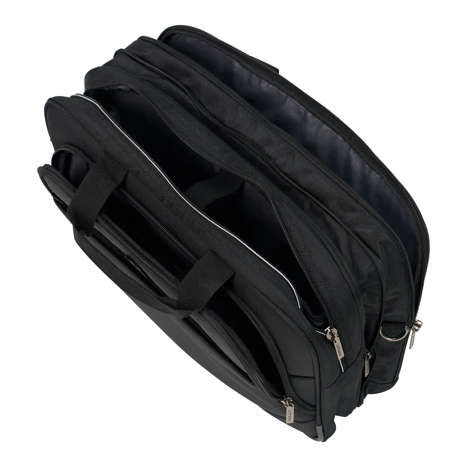 Lufthansa Flight Collection 5.0 Laptop Bag (Expandable), Black