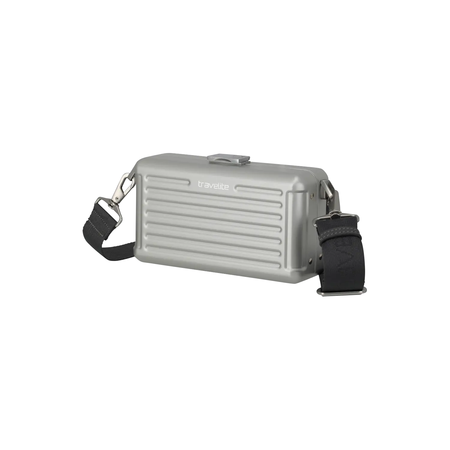 Silver Scenes Ltd. トゥースボックス travelite Next Minicase, Silver-Coloured - Worldshop
