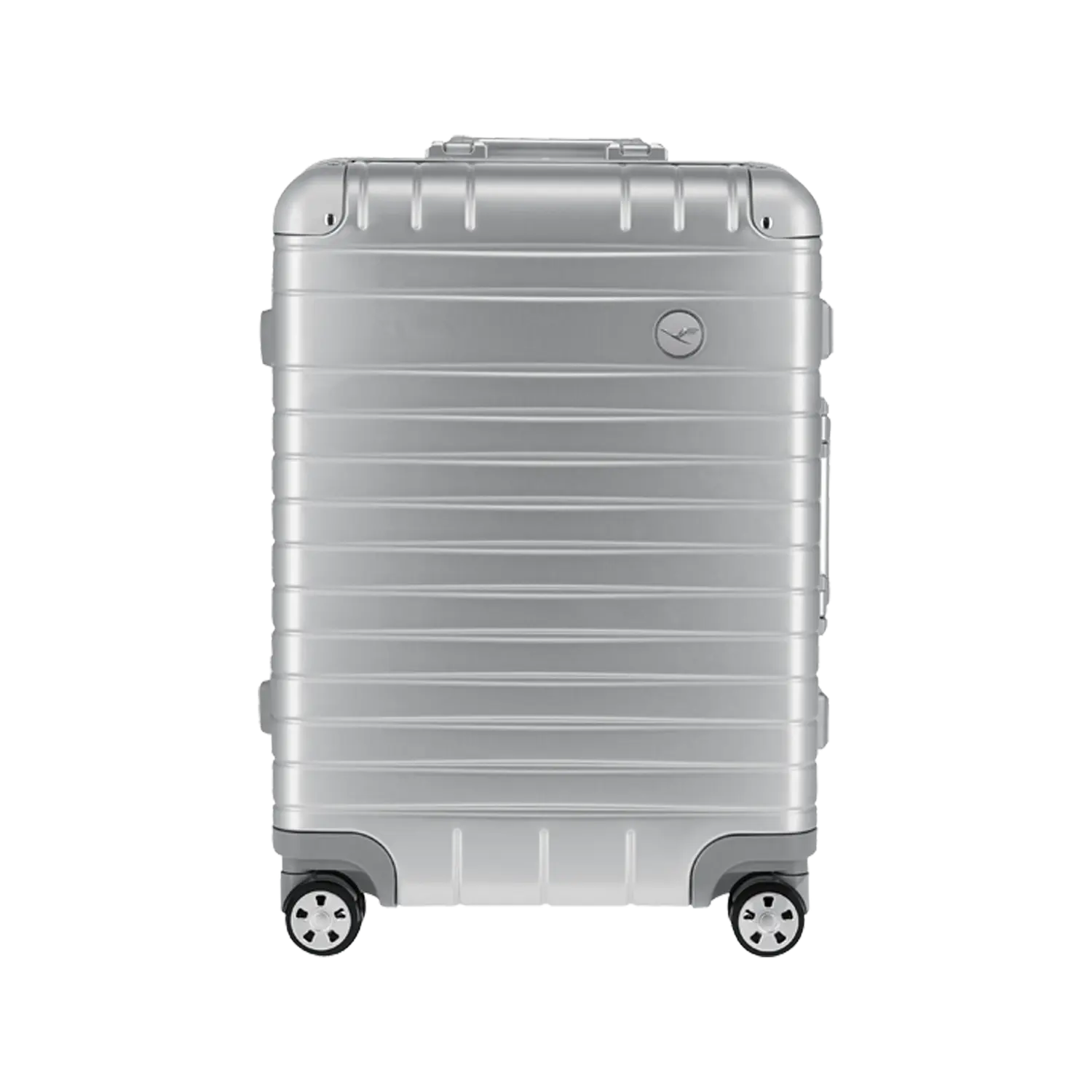 Lufthansa シルバーキャリーケース 32L Lufthansa Aluminium Collection Trolley S, Silver - Worldshop