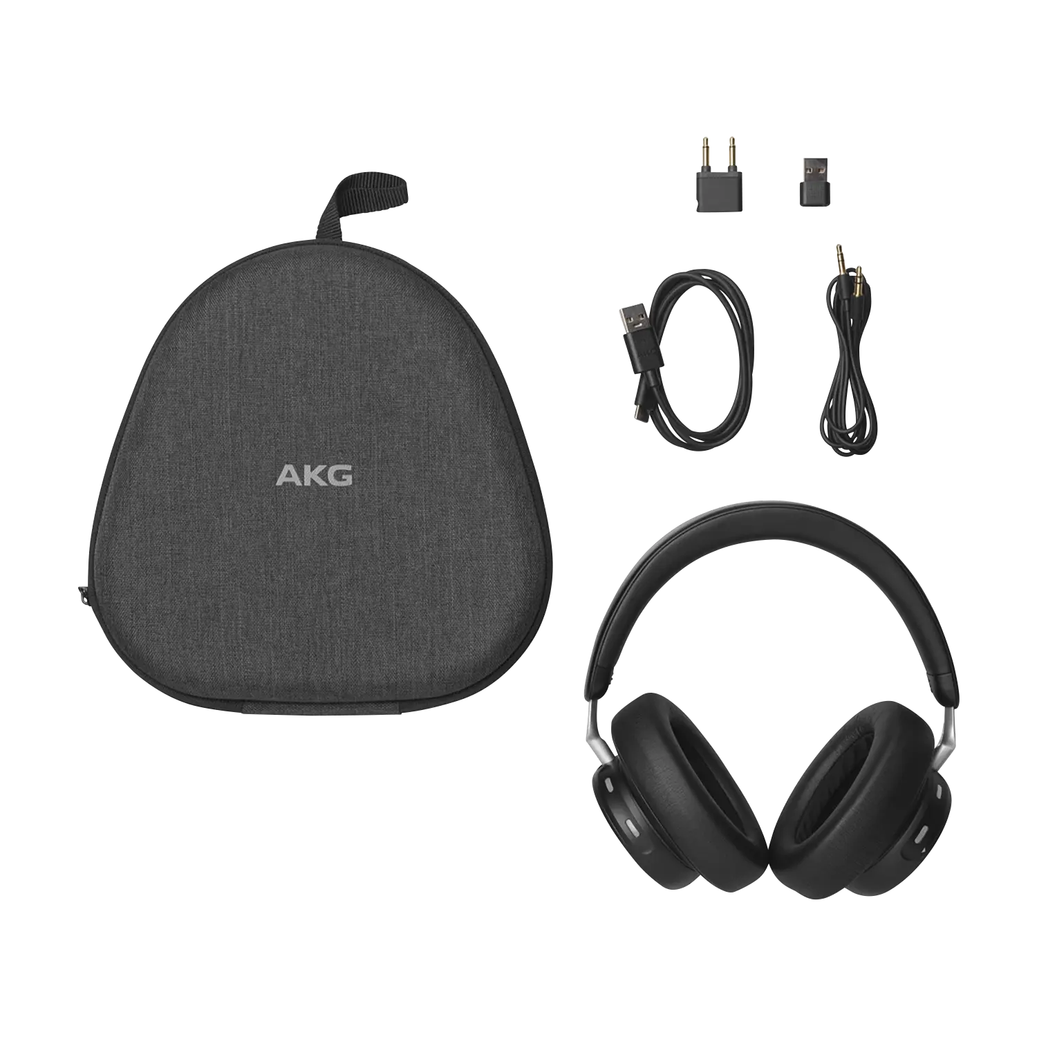 AKG N9 Hybrid Over-Ear Headphones, Black - Worldshop
