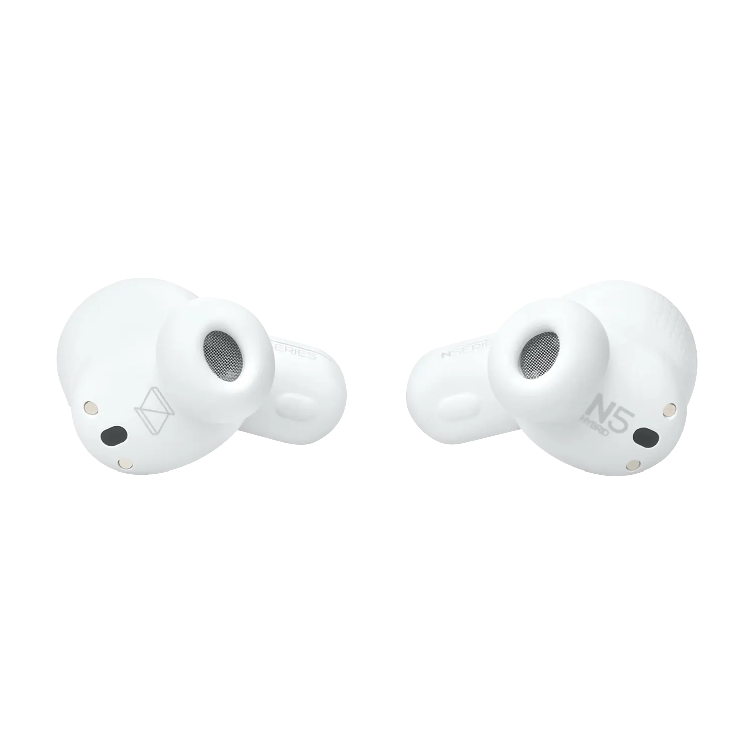 AKG N5 Hybrid Earbuds, White - Worldshop