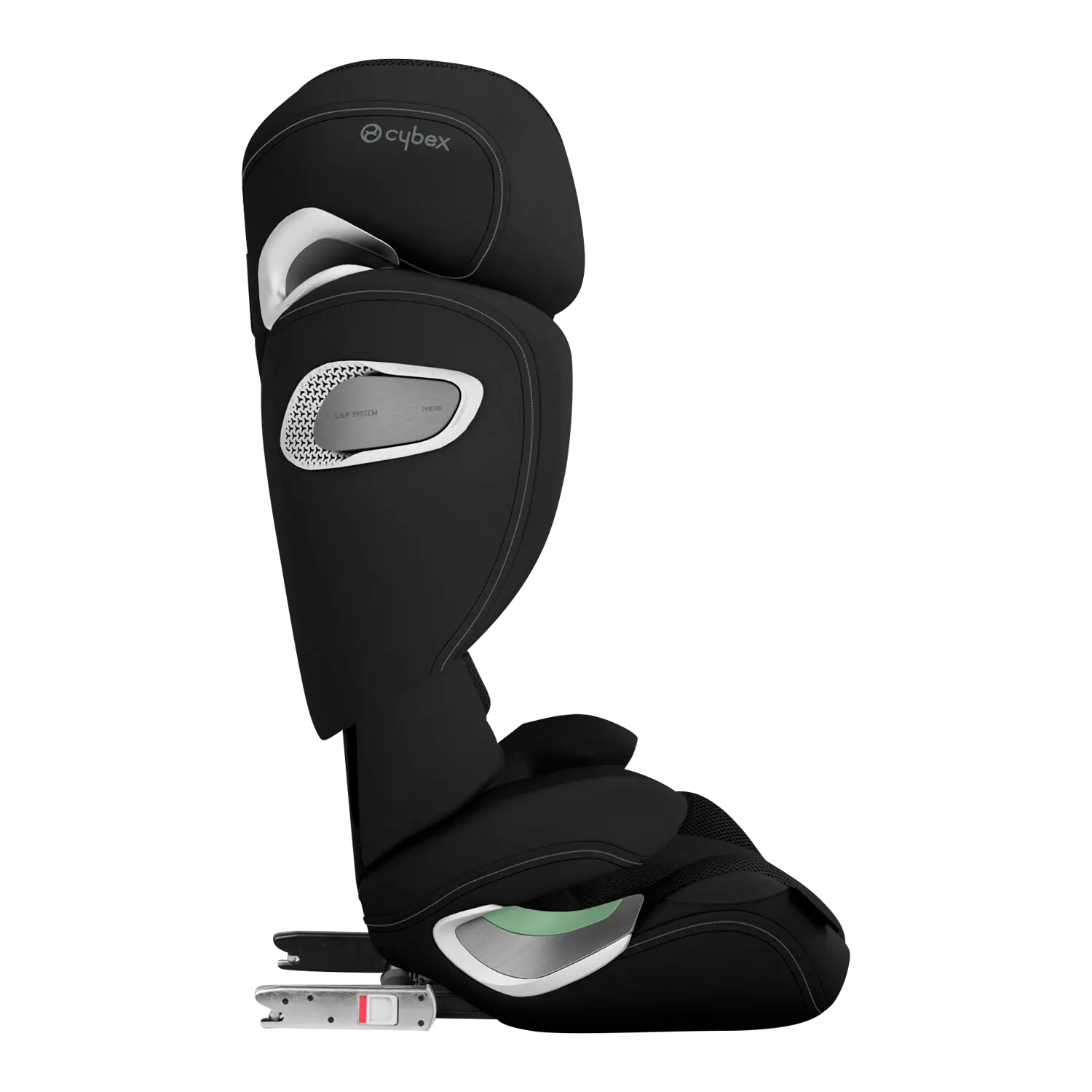 CYBEX Solution T i-Fix Plus Child Car Seat, Sepia Black / Black