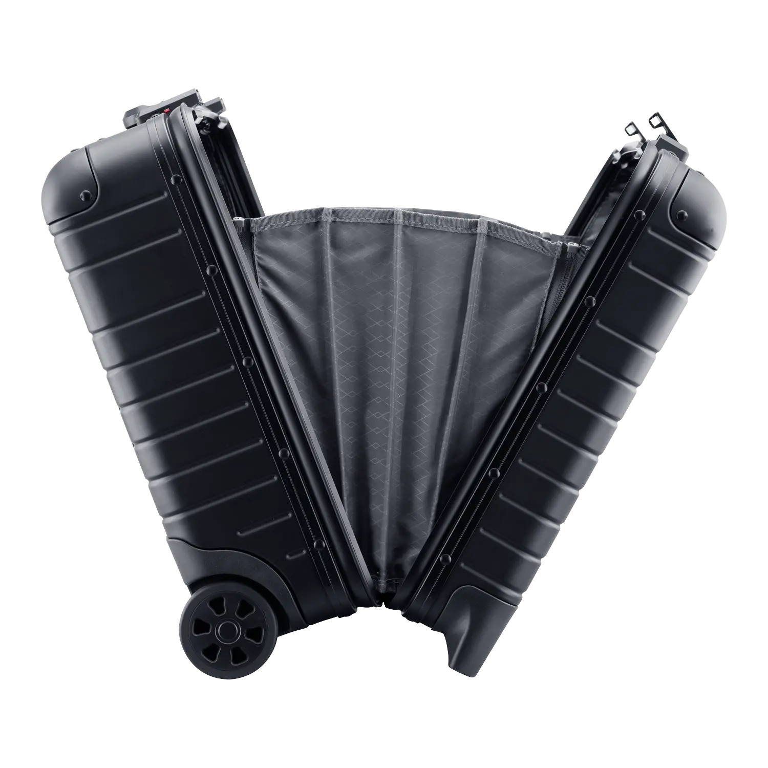 Lufthansa Aluminium Collection Business Wheeler, Black - Worldshop