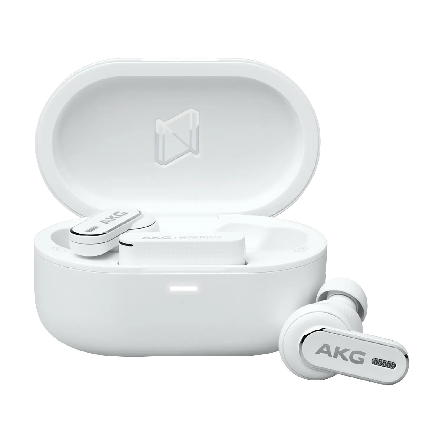 AKG N SERIES ワイヤレスイヤホン ホワイト AKG N5 Hybrid Earbuds, White - Worldshop