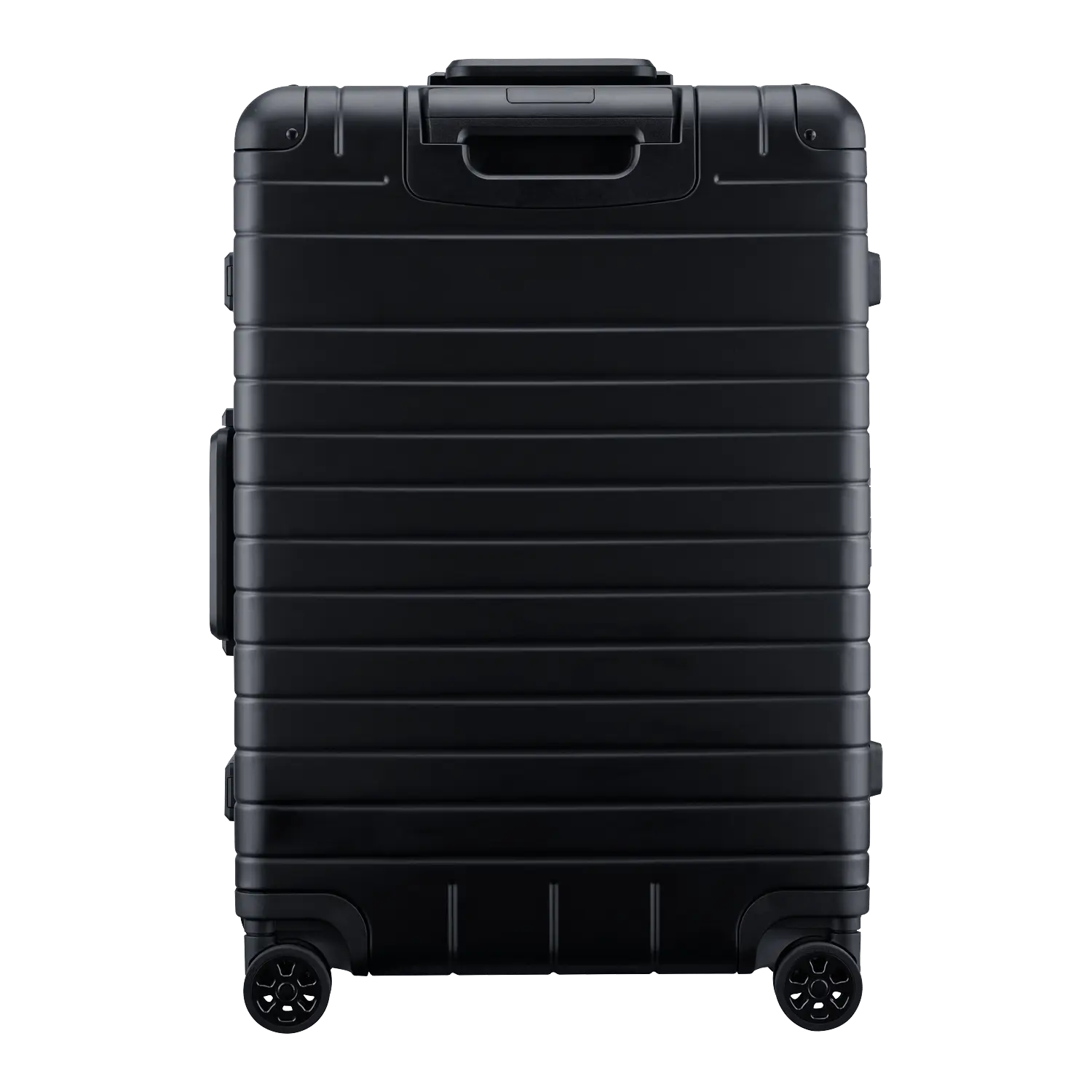 Lufthansa Aluminium Collection Trolley M, Black - Worldshop