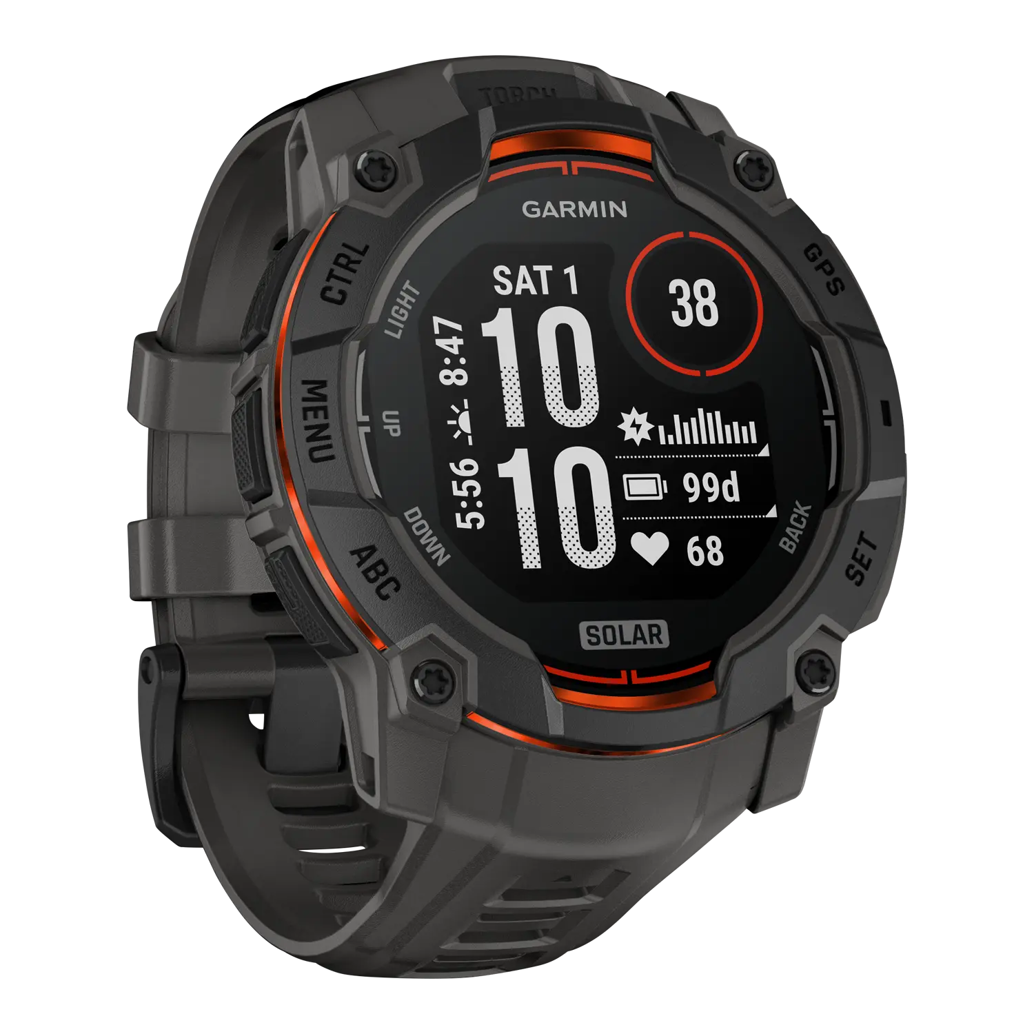 Garmin Instinct® 3 Solar Montre connectée GPS, charbon/noir — free download