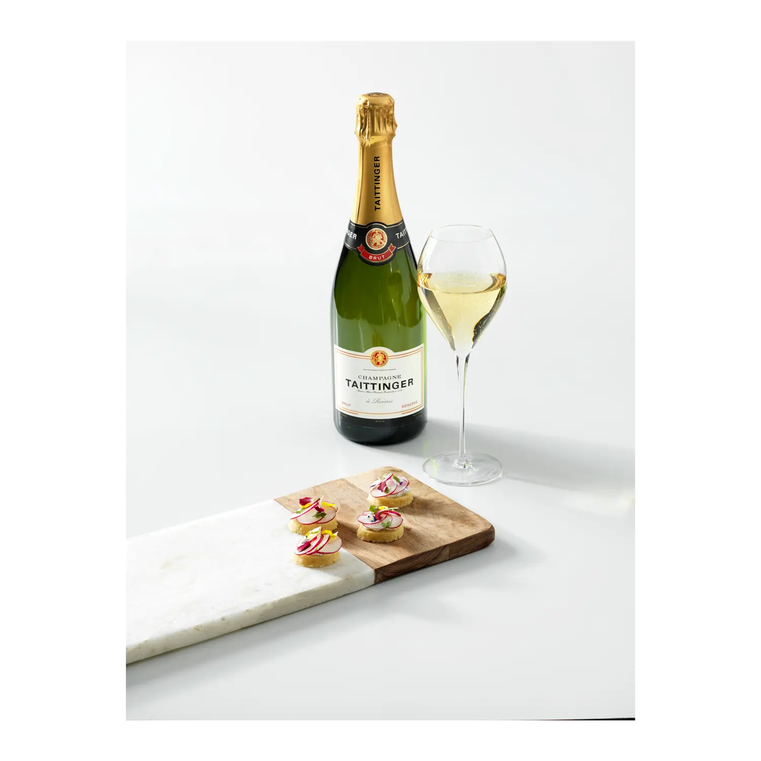 Taittinger Brut Réserve Champagne, 2 bottles, France - Worldshop