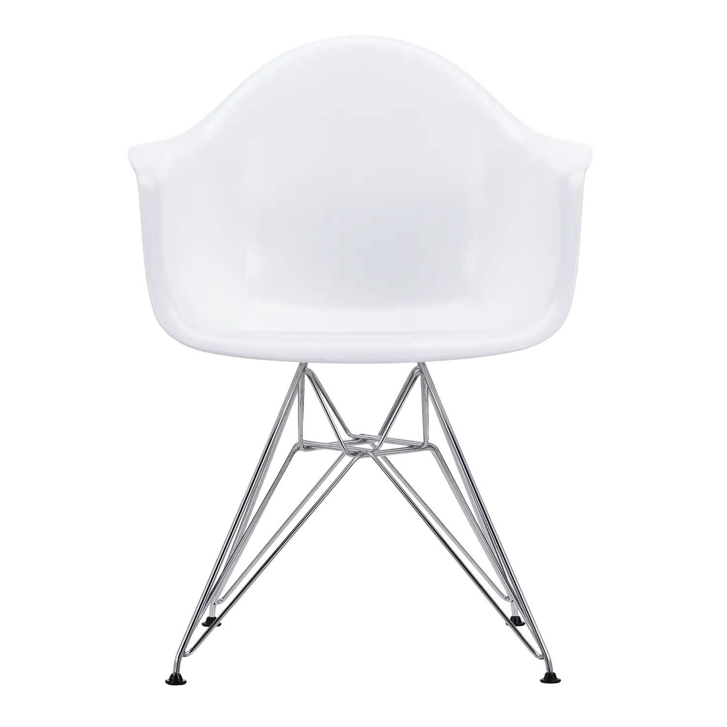 Vitra Eames Plastic Armchair DAR chair, white - Worldshop