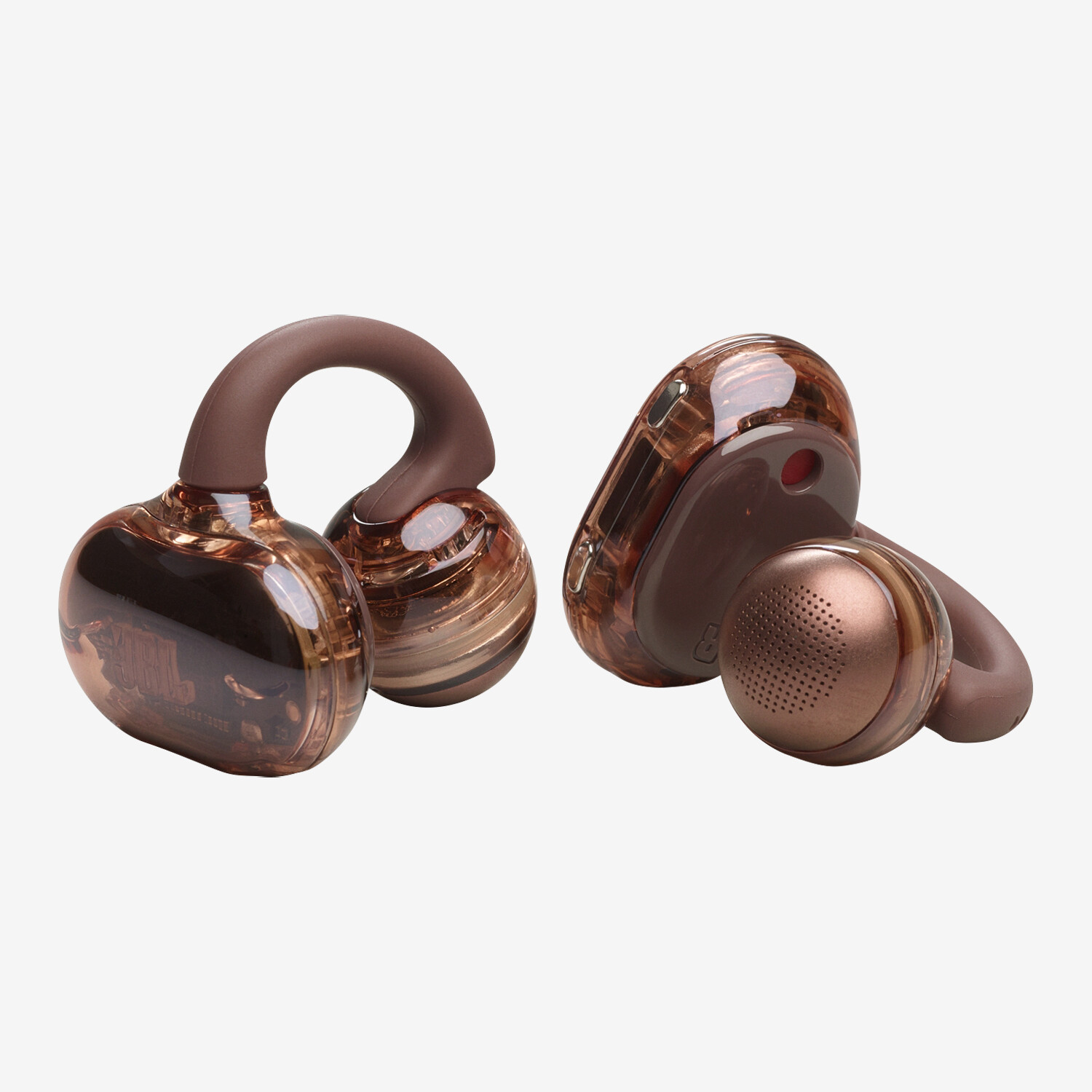 JBL Soundgear Clips Open-Ear Headphones, Ghost Copper - Worldshop