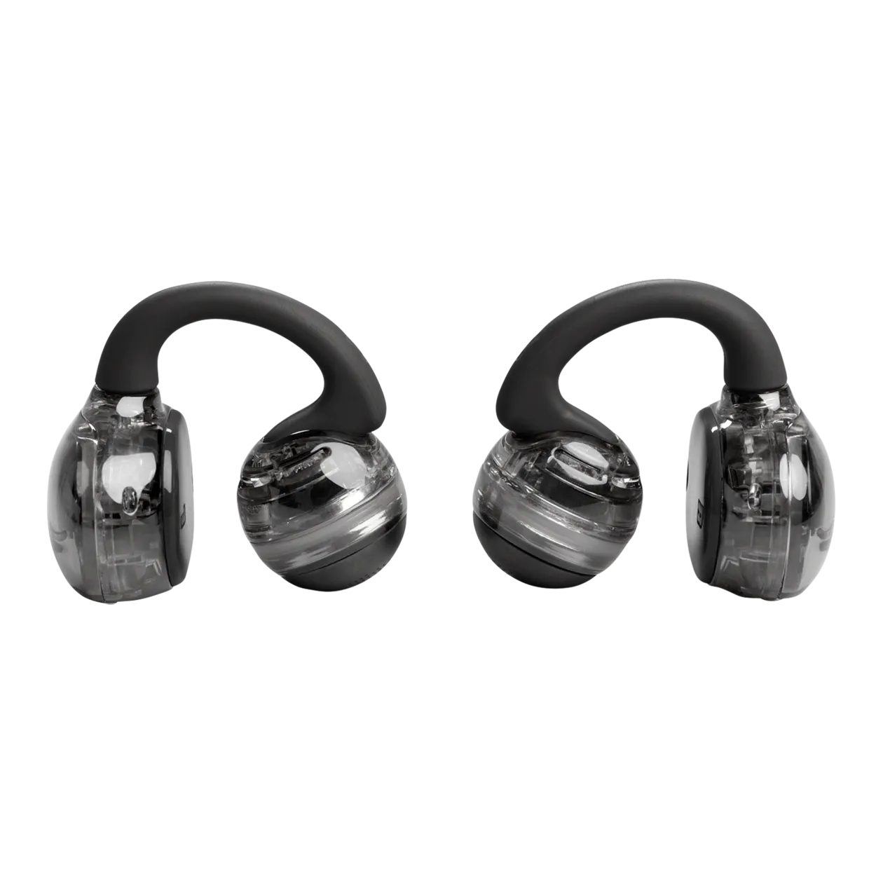 JBL Soundgear Clips Open-Ear Headphones, Ghost Black - Worldshop