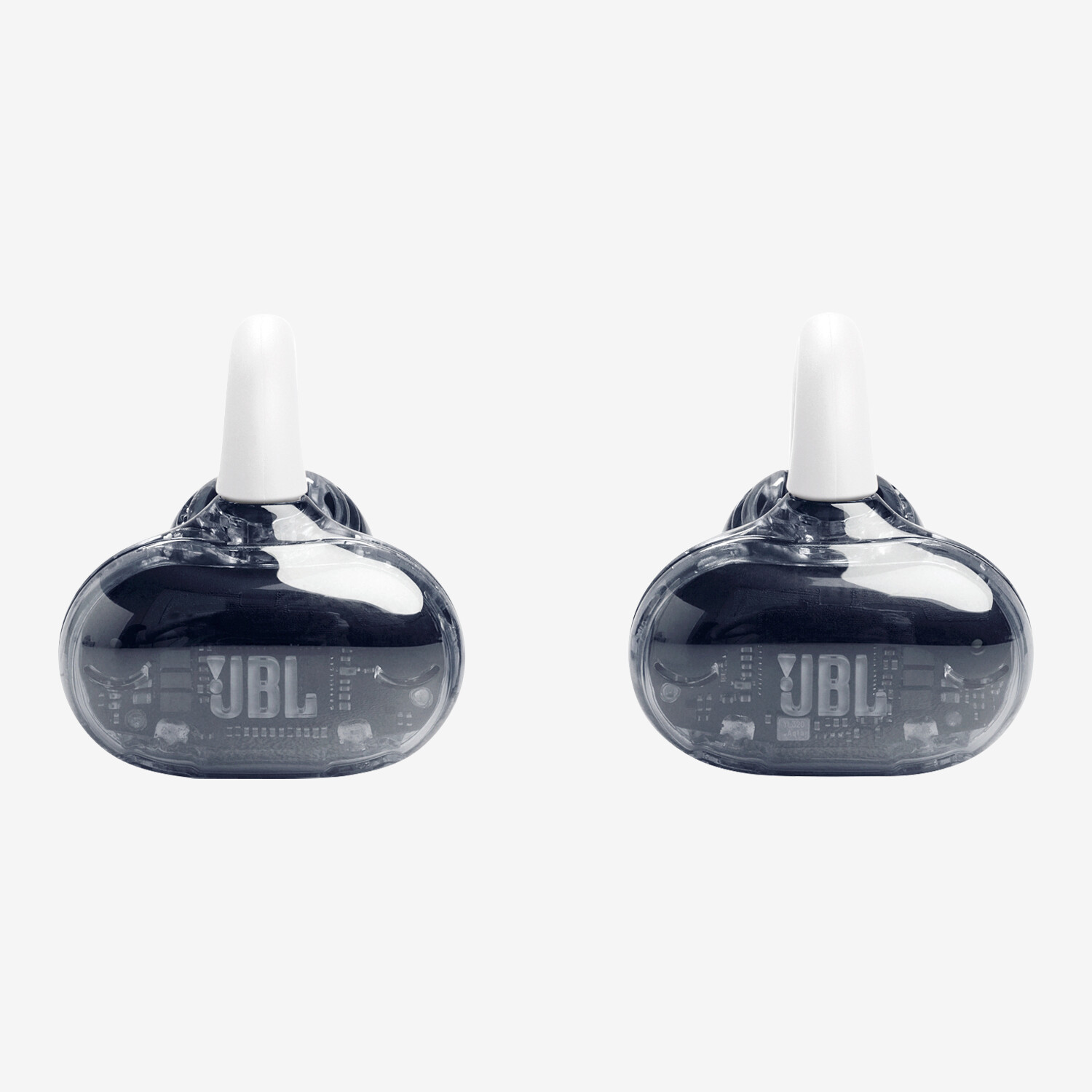 JBL Soundgear Clips Open-Ear Headphones, Ghost White - Worldshop