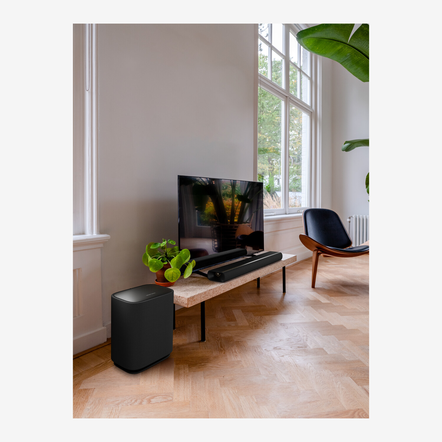 Harman Kardon Enchant Sub 2 Active Subwoofer, Black - Worldshop Harman Kardon Enchant Sub 2 Active Subwoofer, Black - Worldshop