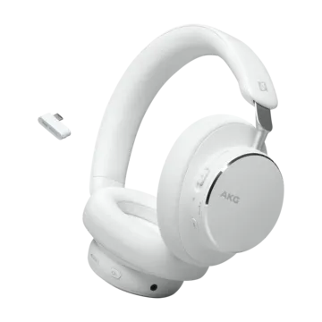 AKG N9 Hybrid Over-Ear Headphones, White - Worldshop