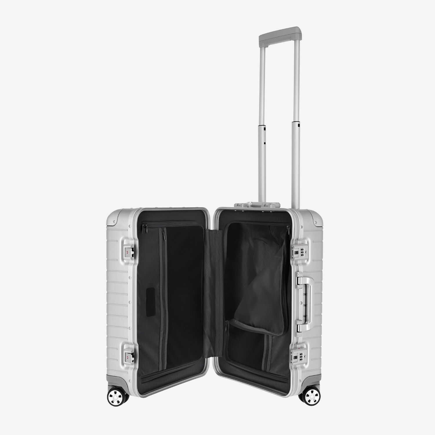 旅行かばん・小分けバッグ Lufthansa Aluminium Collection Silver L Lufthansa Aluminium Collection Silver L 旅行かばん・小分けバッグ