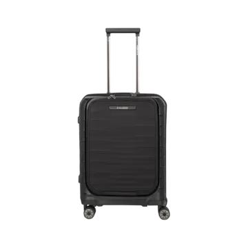 travelite Mooby Trolley S con tasca anteriore, nero