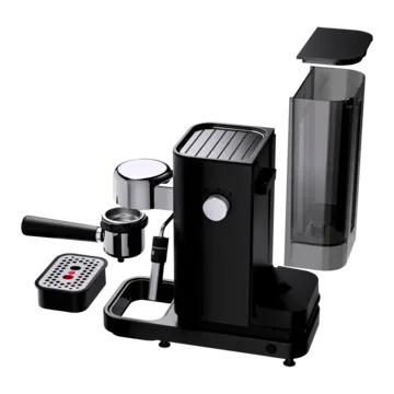 WMF Lumero Portafilter Espresso Machine, Black Worldshop