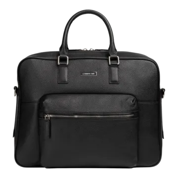 Cerruti 1881 Roby Briefcase, Black Worldshop