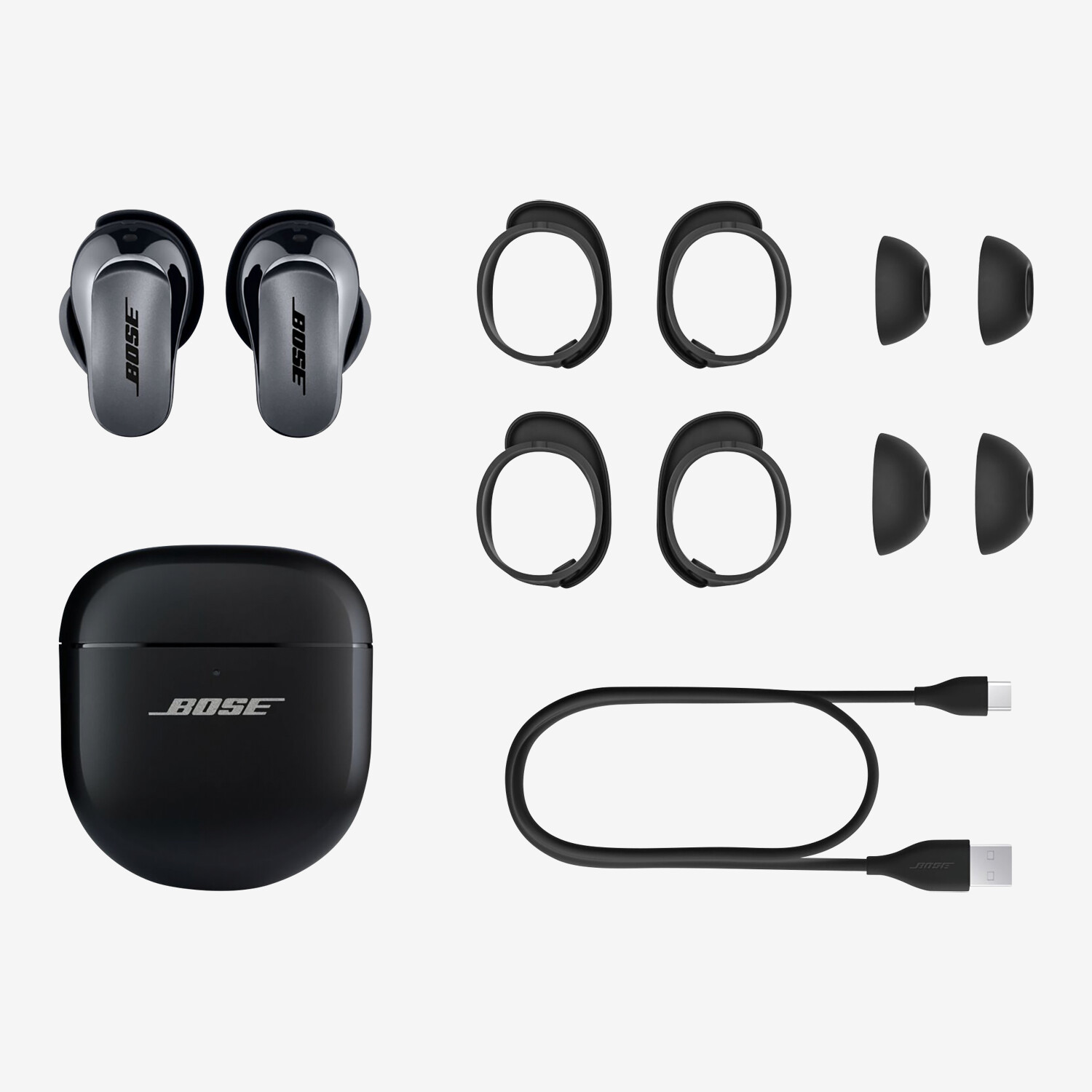 Bose QuietComfort Ultra In-ear Headphones, Black - Worldshop