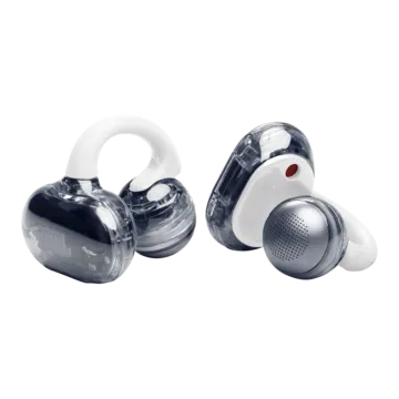 くまママ 新品未開封 JBL SOUNDGEAR CLIPS White JBL Soundgear Clips Open-Ear Headphones, Ghost White - Worldshop