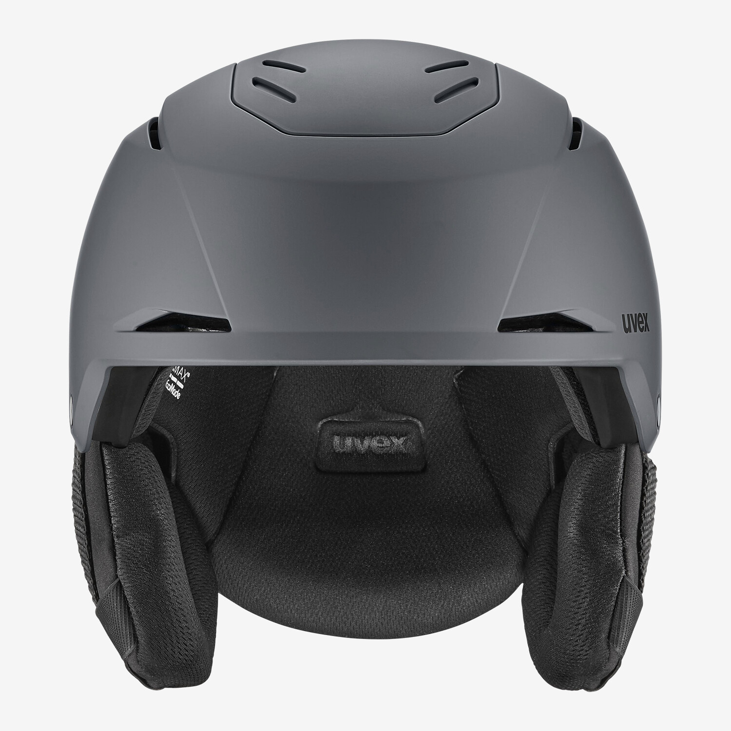 uvex resolution MIPS Ski Helmet, 55-59 cm, Rhino / Warm Grey Matt