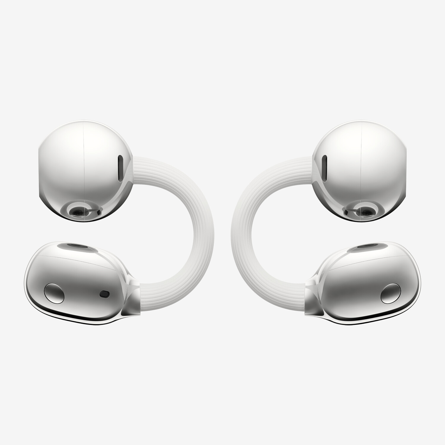 FreeClip HUAWEI 2（ホワイト）日本未発売 FreeClip 【希少美品】HUAWEI 2 Worldshop - White Headphones, Open-Ear イヤホン