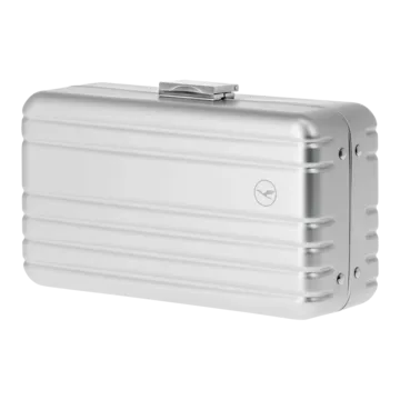 Lufthansa Aluminium Collection Amenity Kit, Silber Worldshop