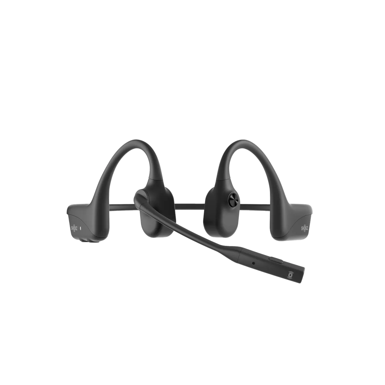 Shokz OpenComm2 Bone Conduction Headset, Black - Worldshop