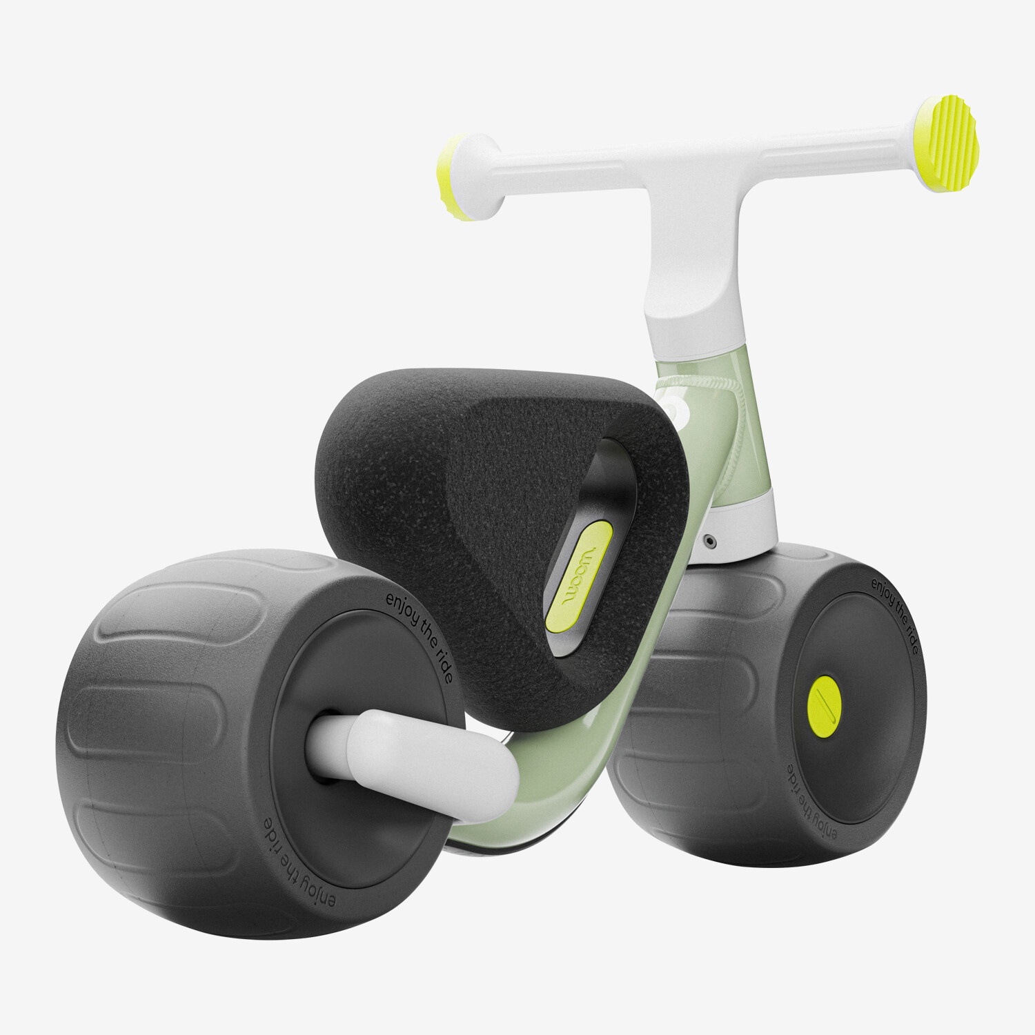 woom WOW Self-Balancing Bike, Soft Sprout - Worldshop
