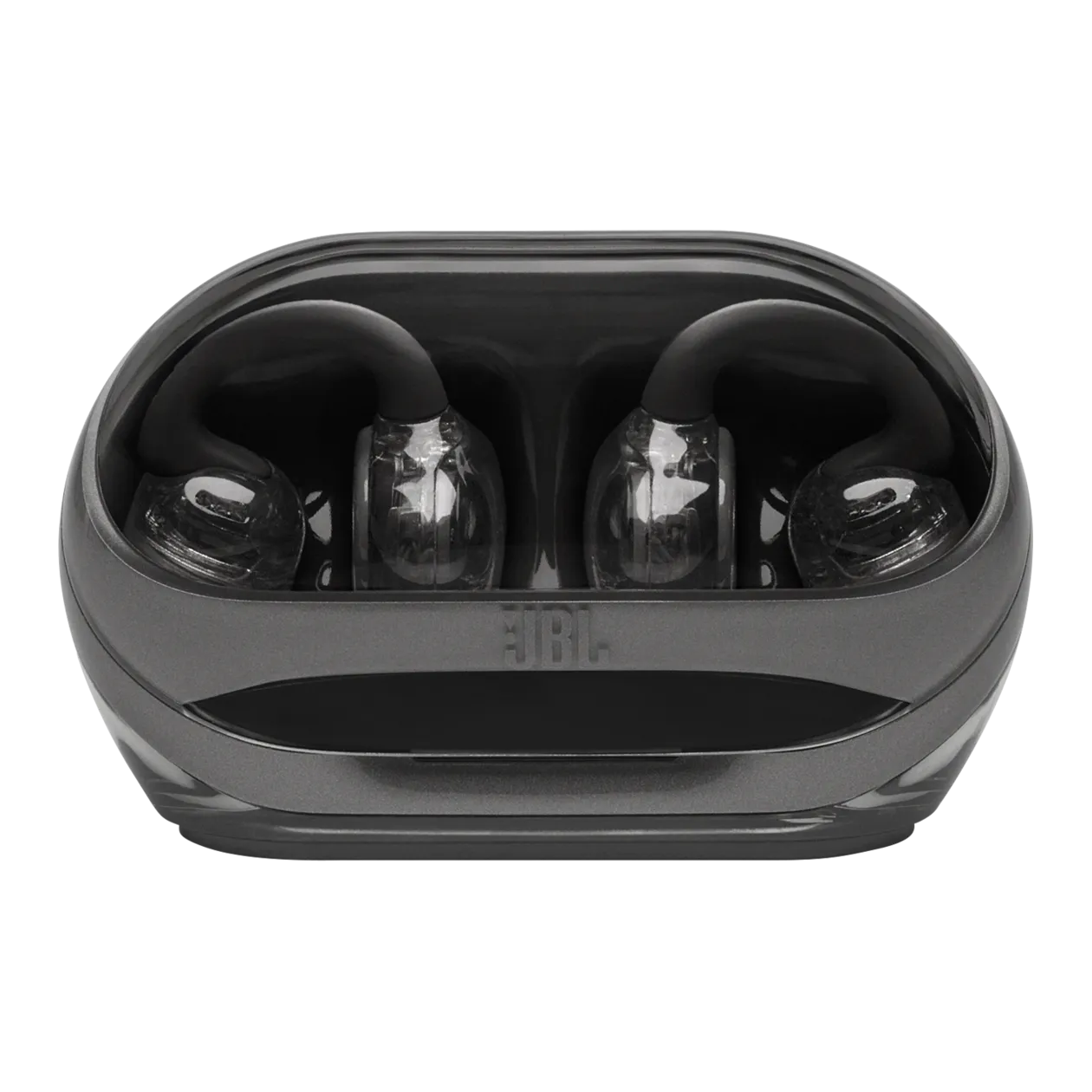 JBL Soundgear Clips Open-Ear Headphones, Ghost Black - Worldshop