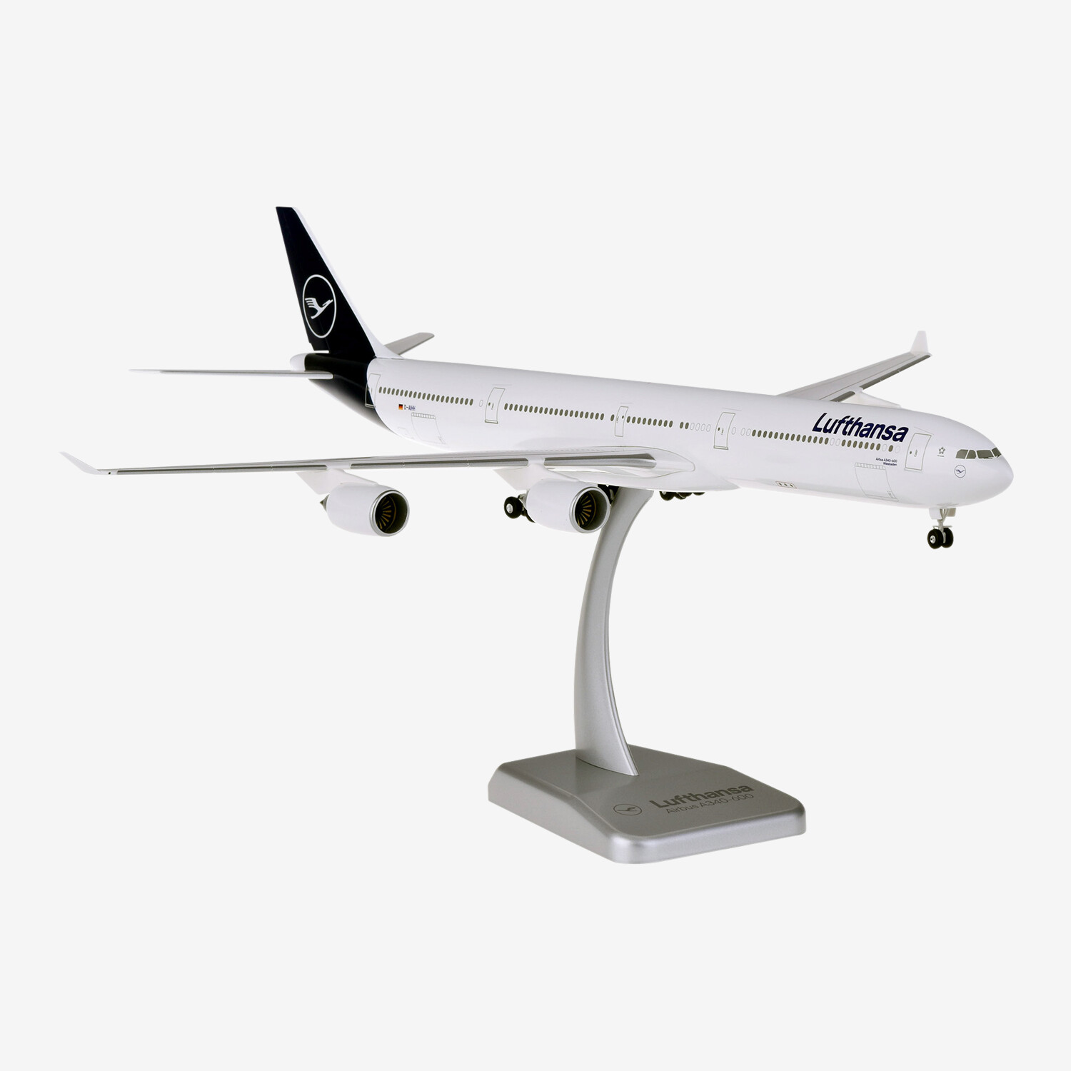 Limox Lufthansa Airbus A340-600 D-AIHH Aircraft Model, 1:200