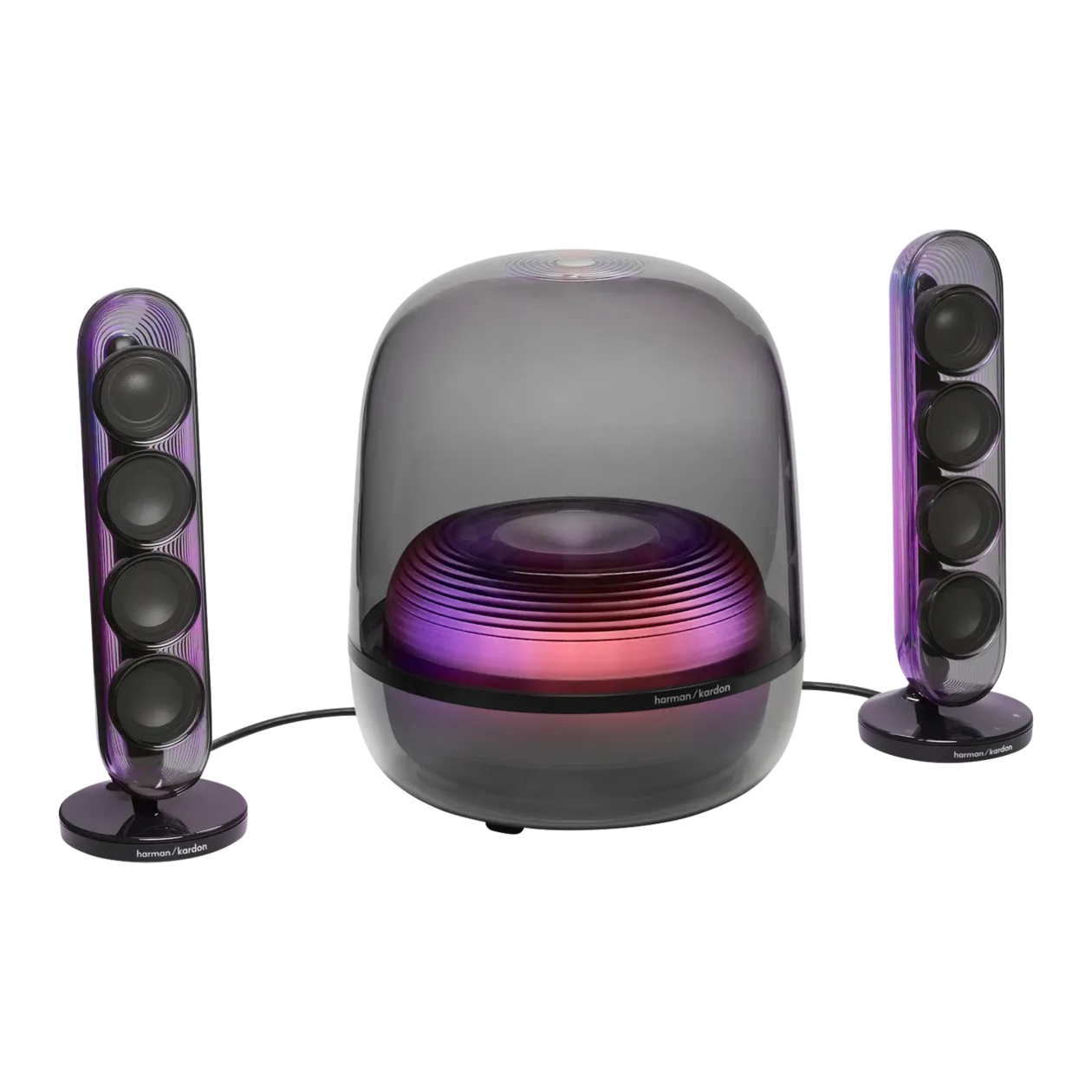 harman/kardon スピーカー SOUNDSTICKS WIRELESS Amazon.com: Harman Kardon HK SoundSticks 4-2.1 Bluetooth Speaker