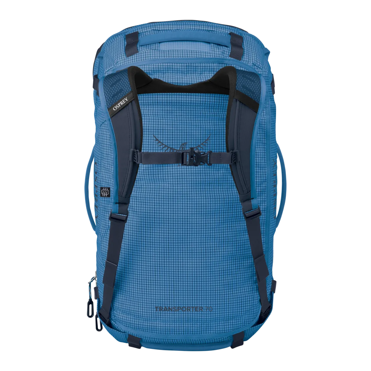 Osprey Transporter™ Squffel 70 Travel Bag, Blue Flame - Worldshop